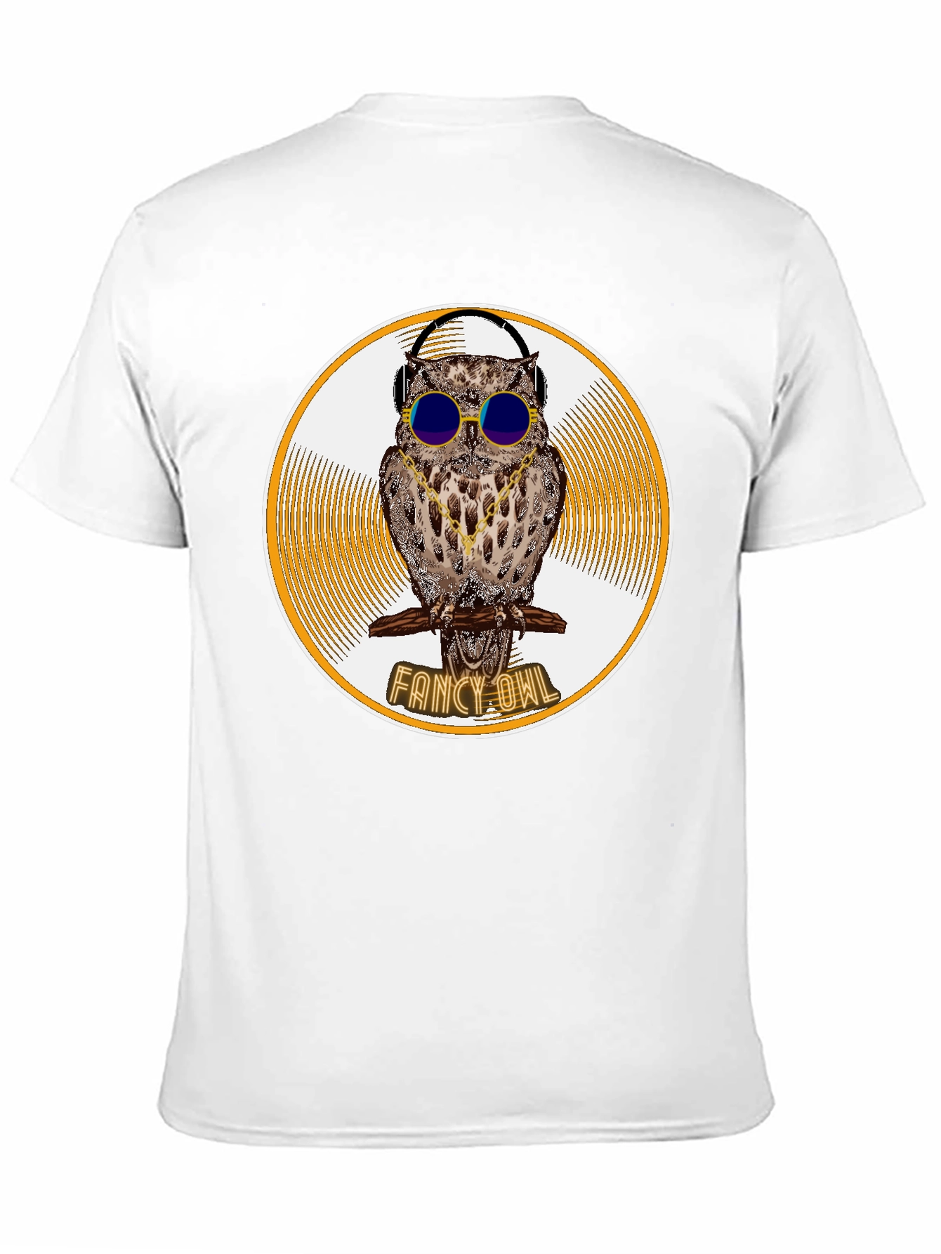 Fancy Owl Graphic T-Shirt