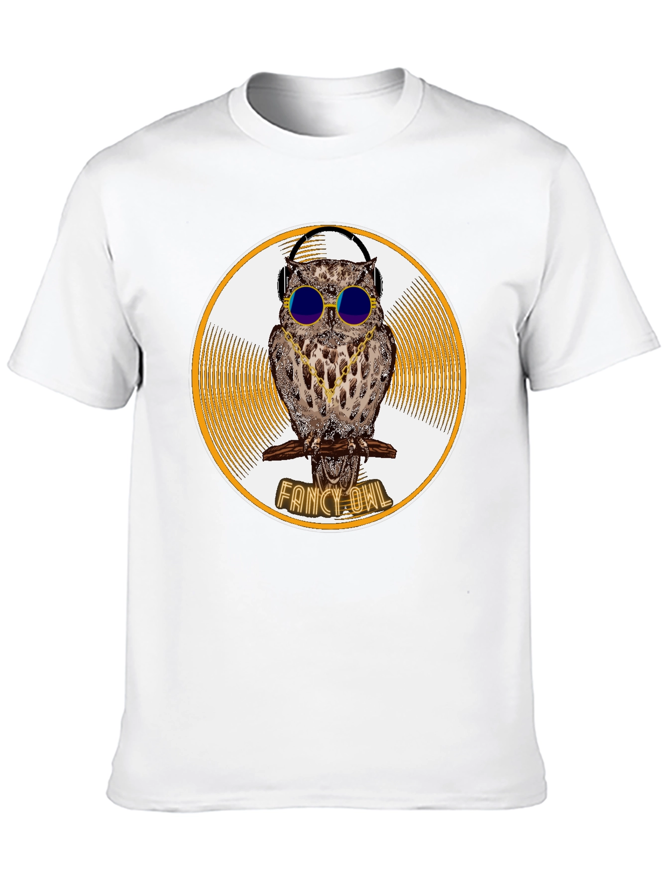 Fancy Owl Graphic T-Shirt