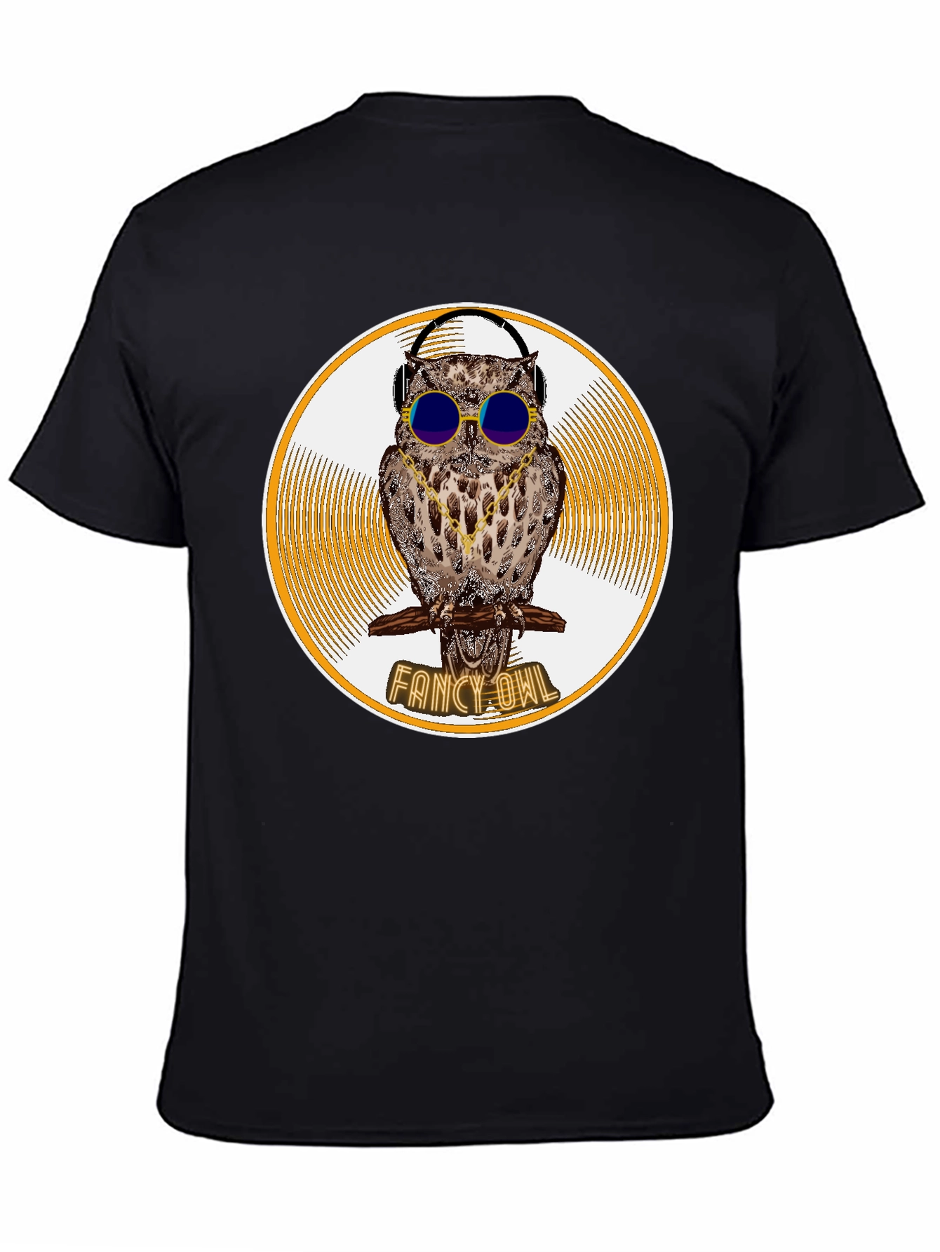 Fancy Owl Graphic T-Shirt