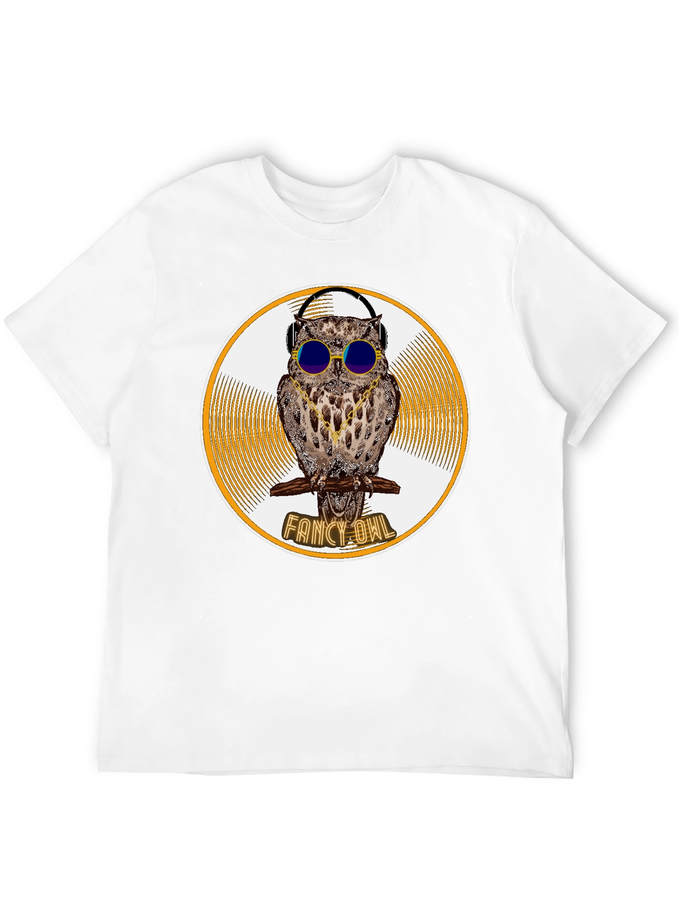 Fancy Owl Graphic T-Shirt