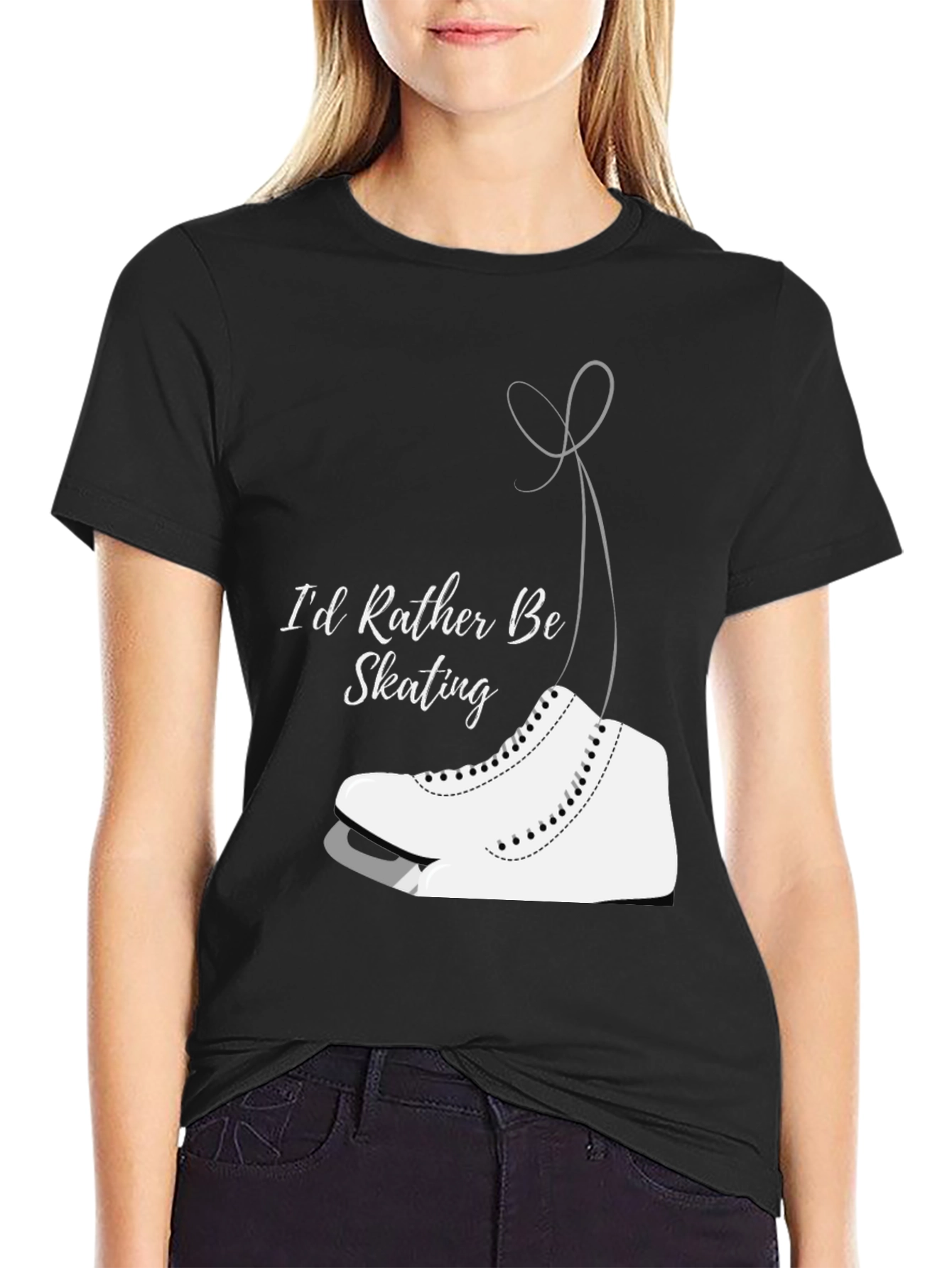 Id Rather Be Skating Graphic Tee