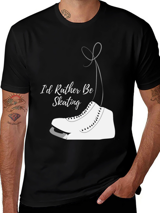 Id Rather Be Skating Graphic Tee