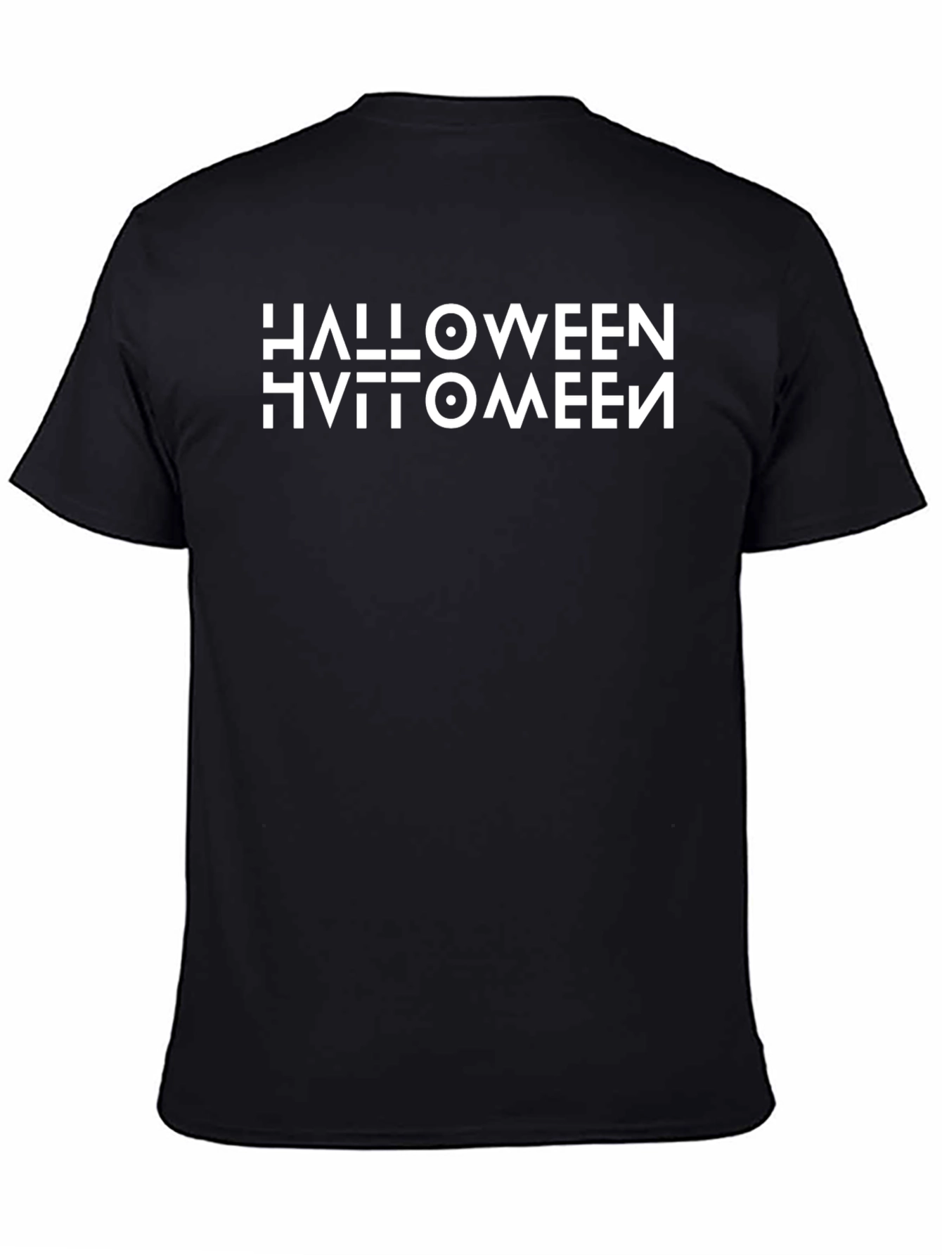 Halloween Mirror Image Graphic T-Shirt