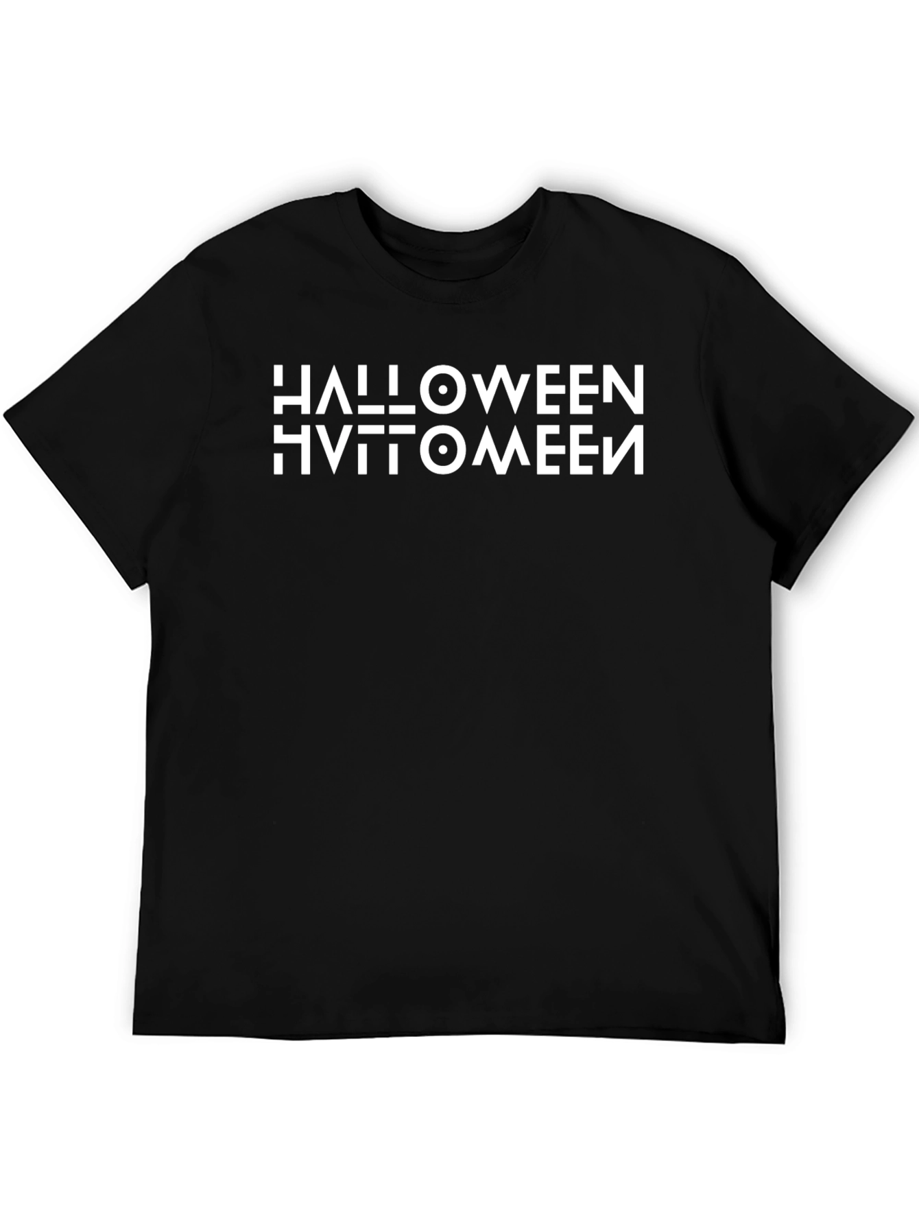 Halloween Mirror Image Graphic T-Shirt