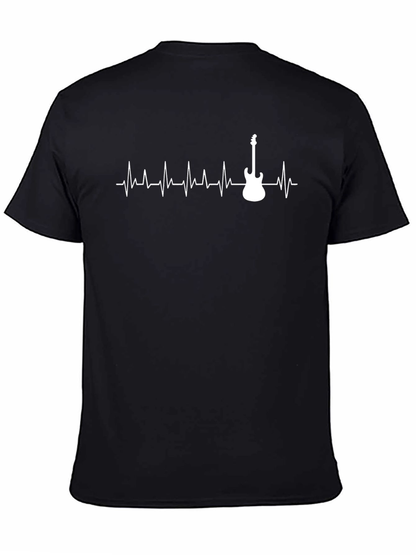 Guitar Heartbeat T-Shirt - Musicians Pulse