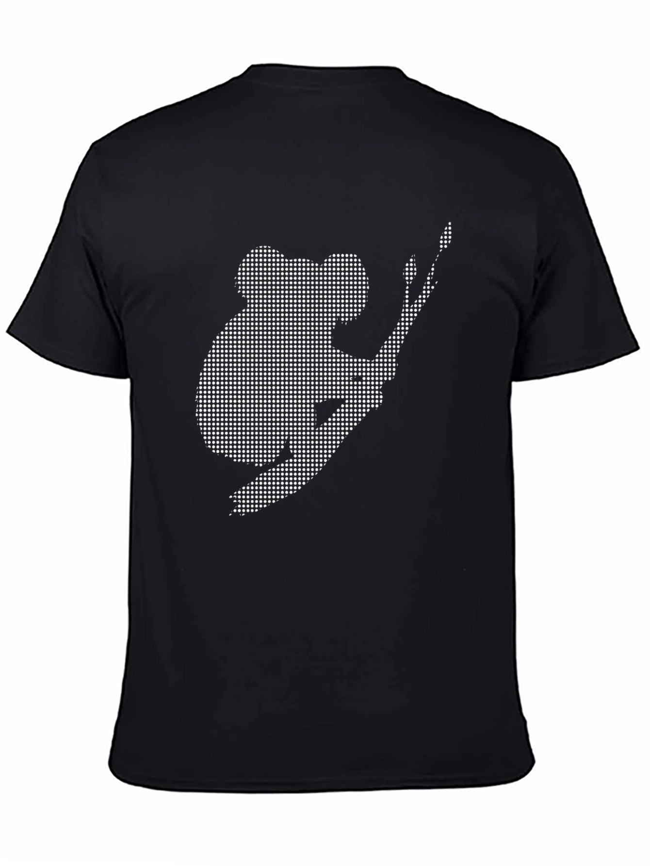 Koala Graphic Tee - Black Casual Comfort