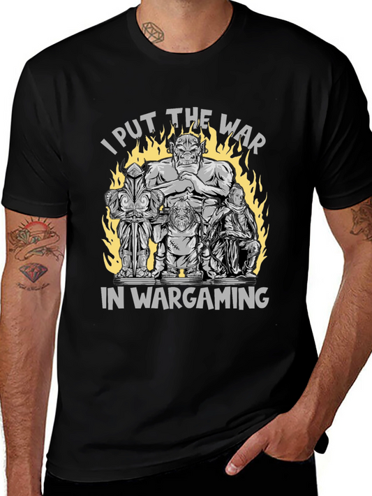 War in Wargaming Graphic T-Shirt