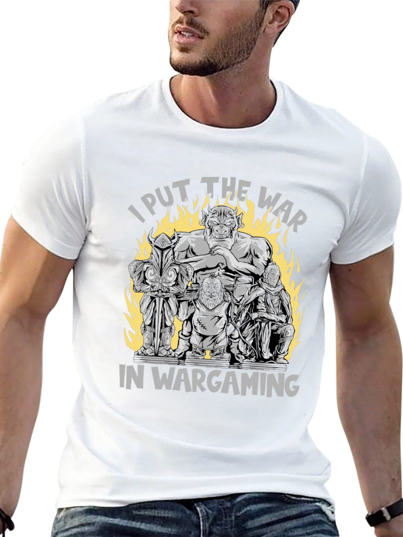 War in Wargaming Graphic T-Shirt