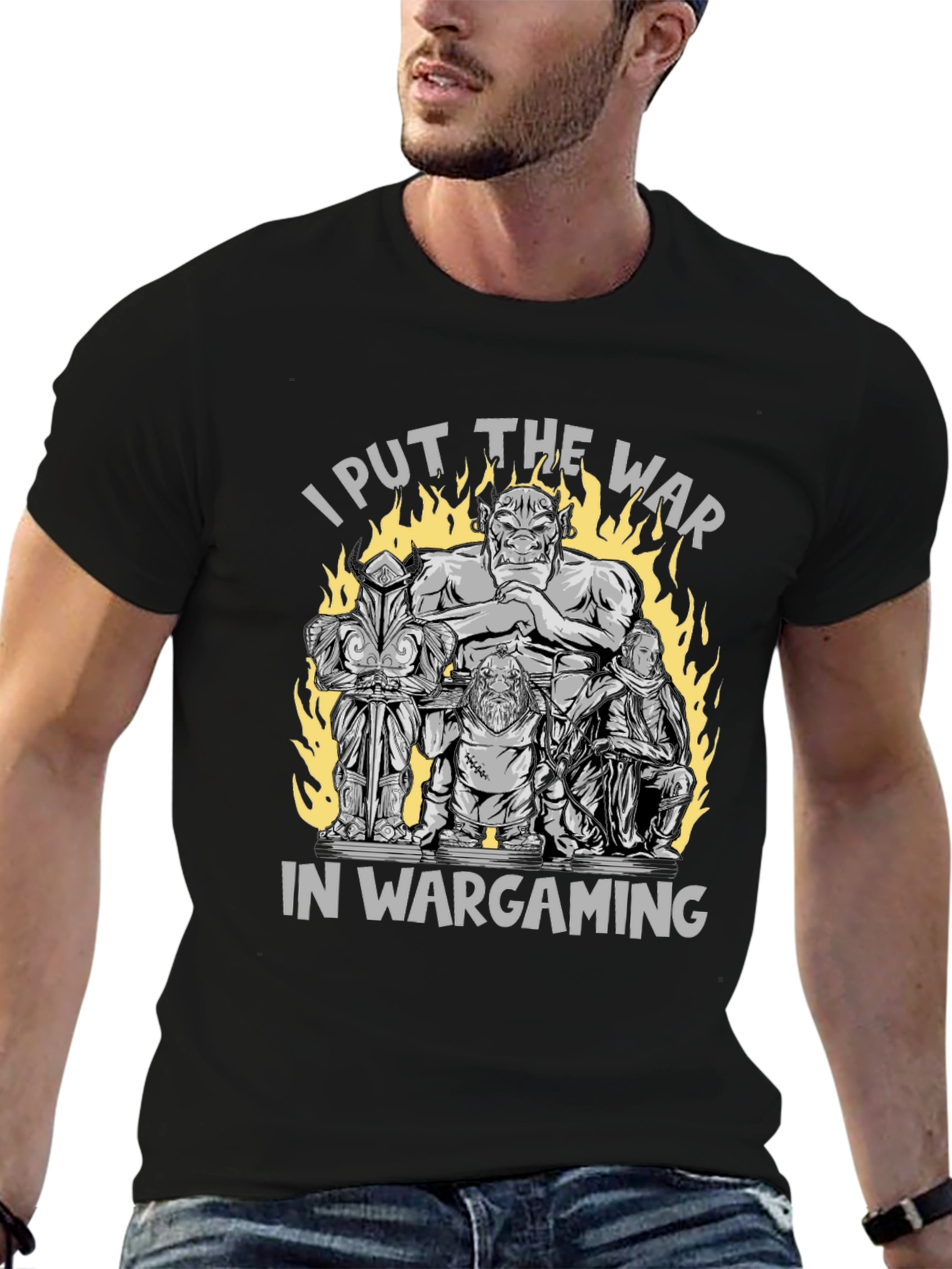 War in Wargaming Graphic T-Shirt