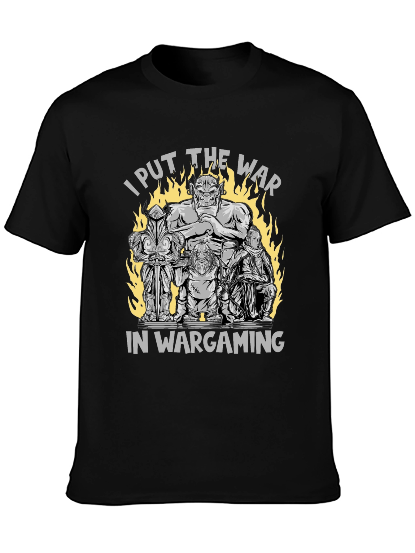 War in Wargaming Graphic T-Shirt