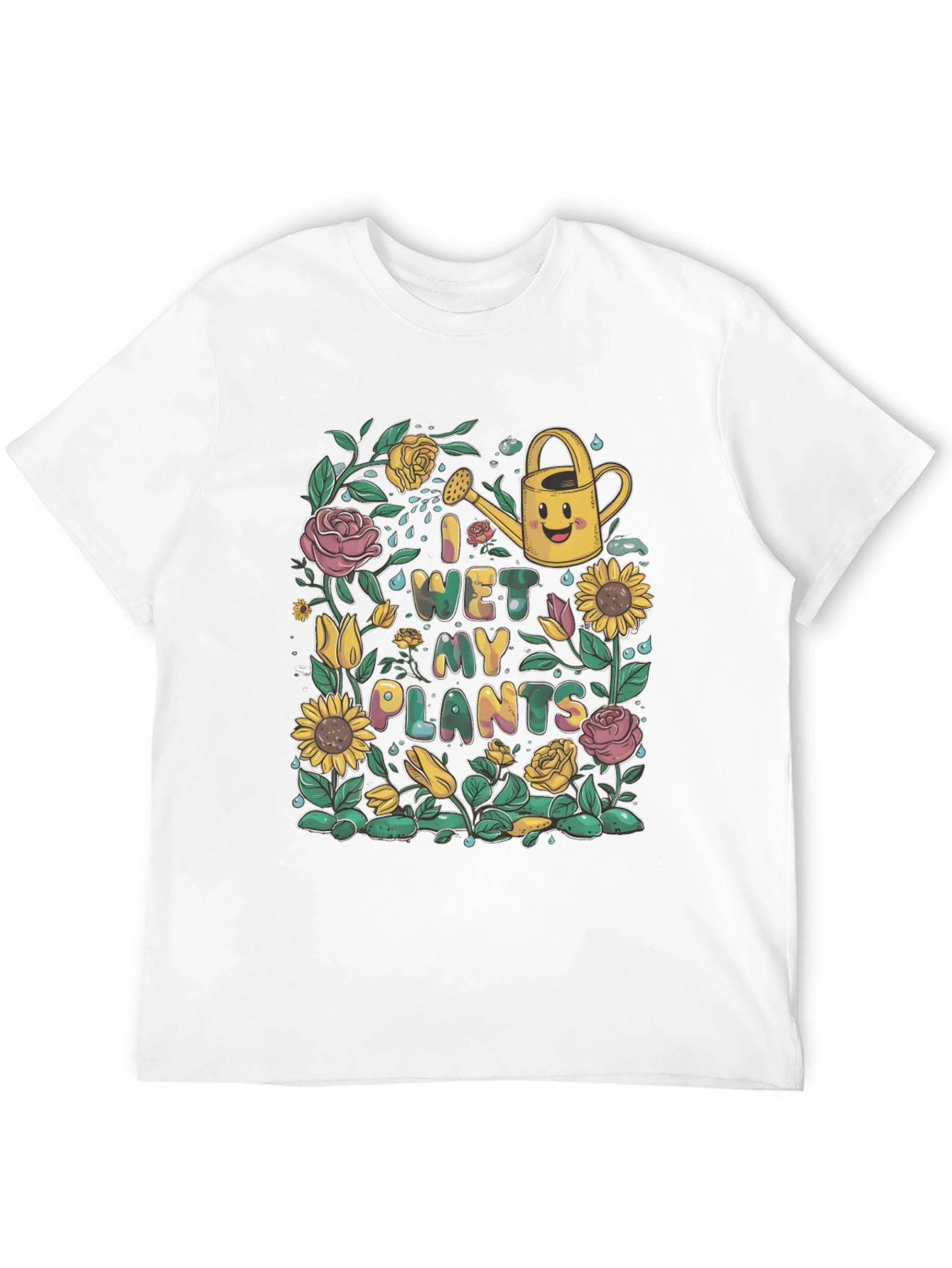 I Wet My Plants T-Shirt - Gardening Tee