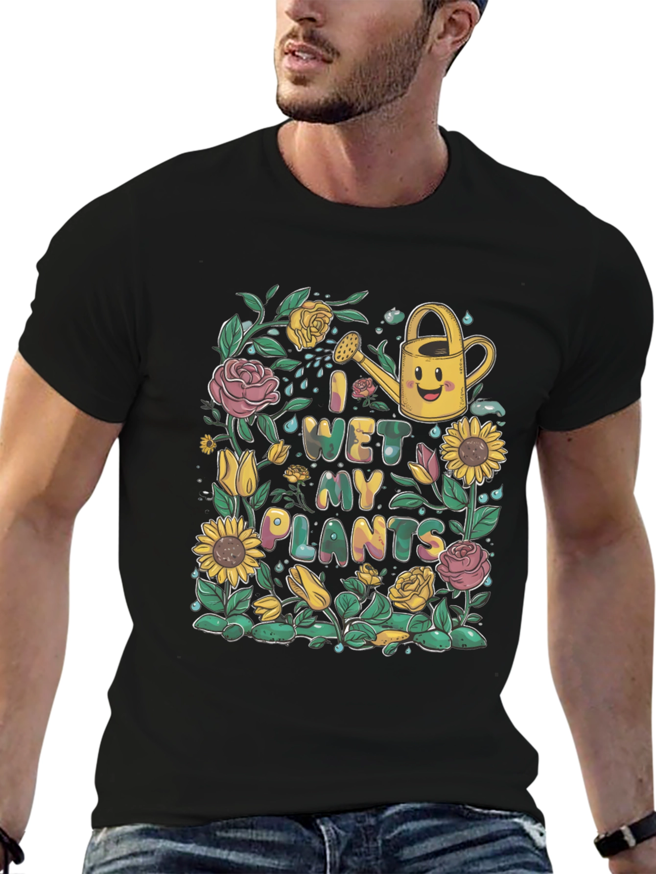 I Wet My Plants T-Shirt - Gardening Tee