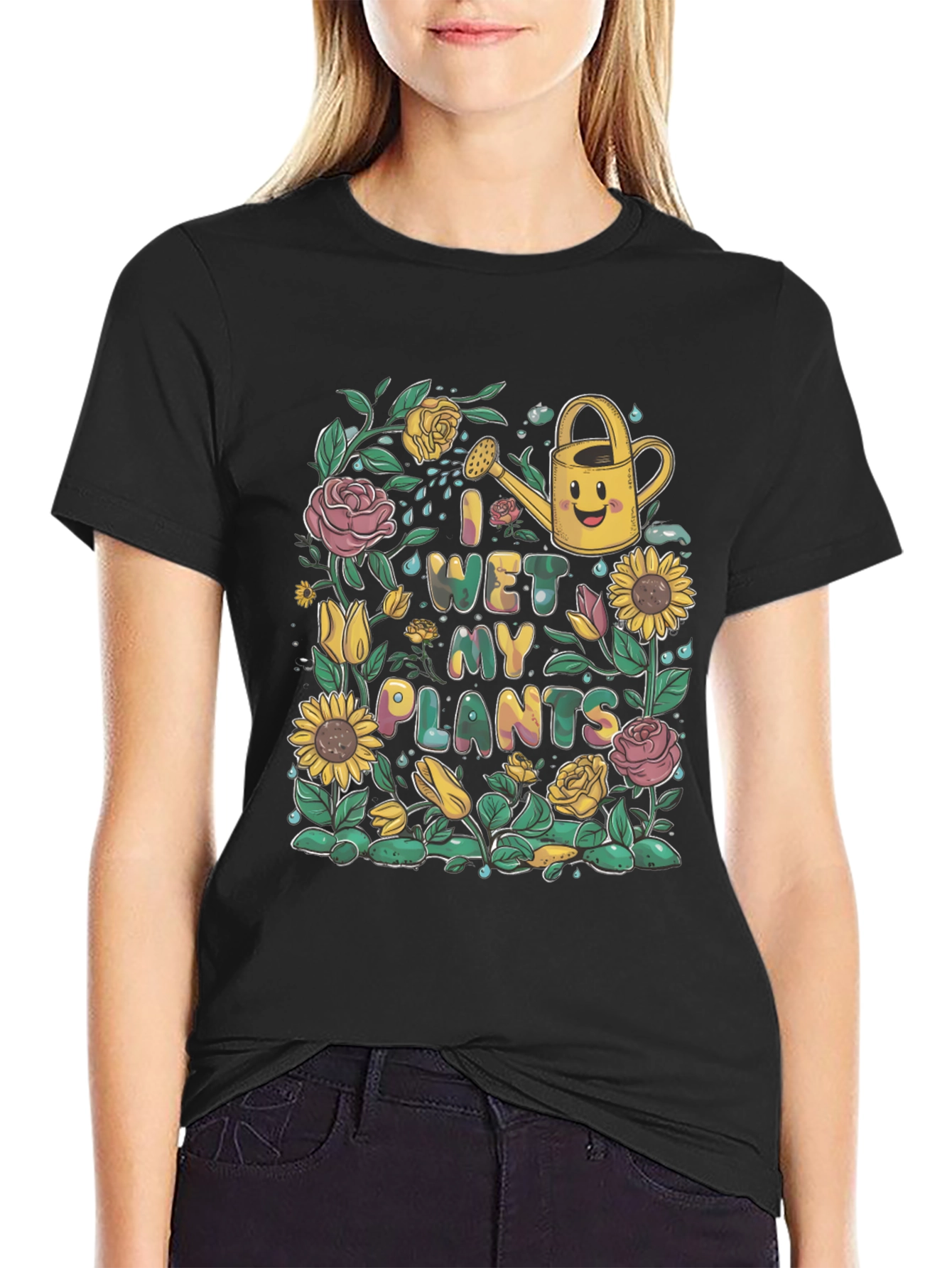 I Wet My Plants T-Shirt - Gardening Tee
