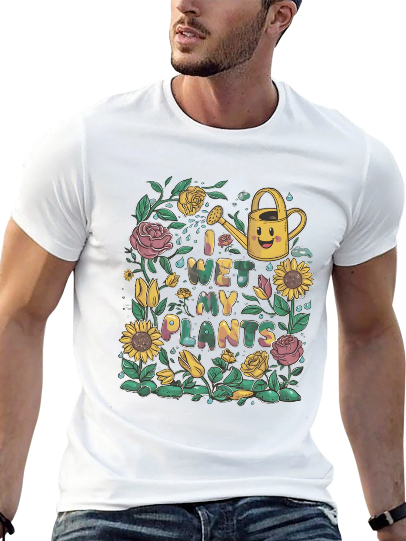 I Wet My Plants T-Shirt - Gardening Tee