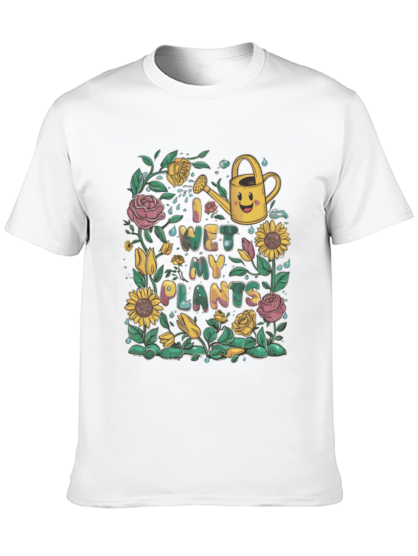 I Wet My Plants T-Shirt - Gardening Tee