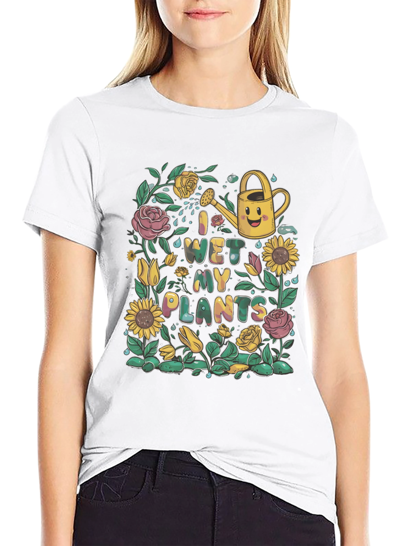 I Wet My Plants T-Shirt - Gardening Tee