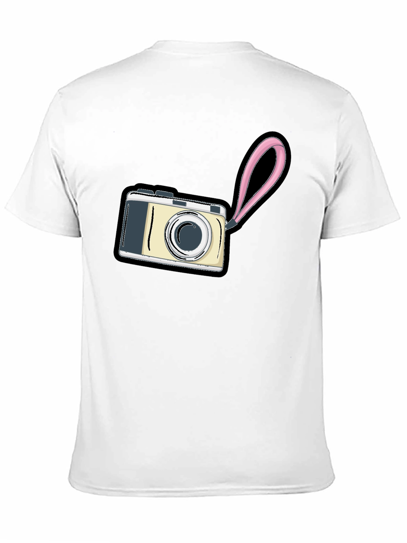 Camera Graphic Black T-Shirt