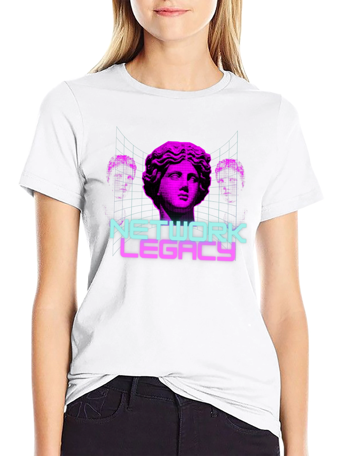 Network Legacy T-Shirt - Vaporwave Aesthetic Tee