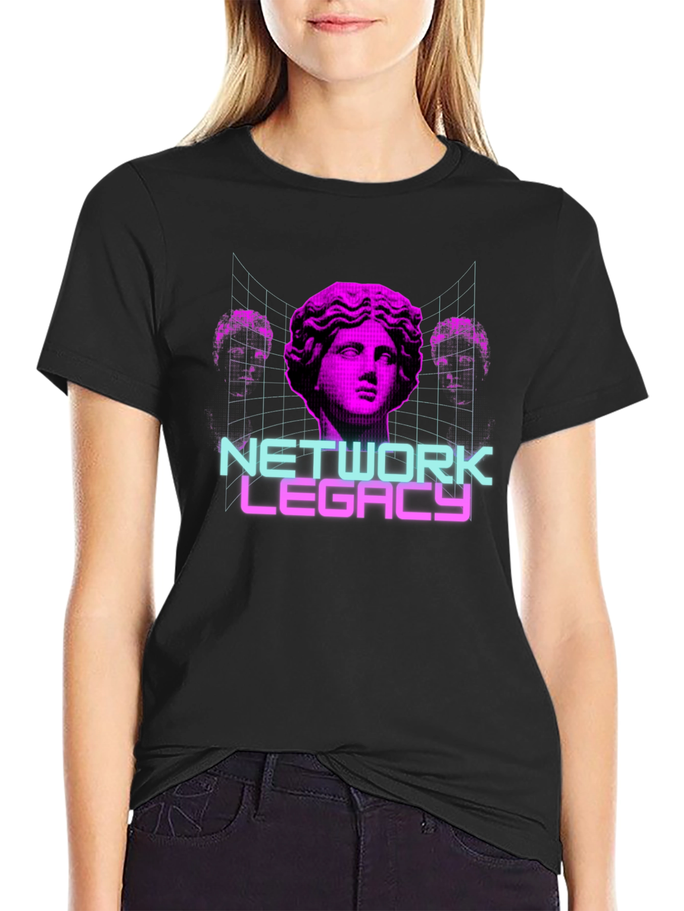 Network Legacy T-Shirt - Vaporwave Aesthetic Tee