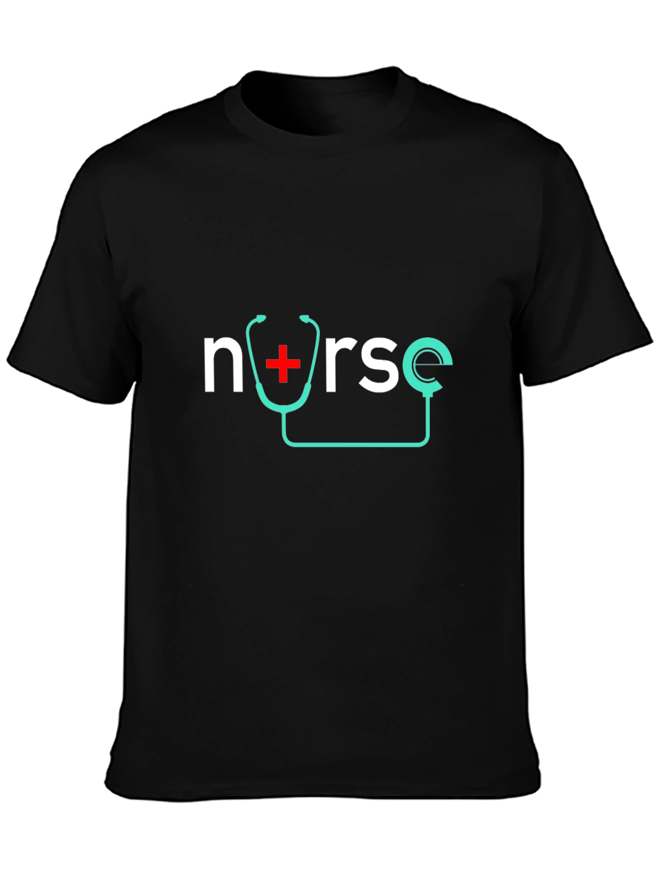 Nurse Stethoscope Graphic T-Shirt