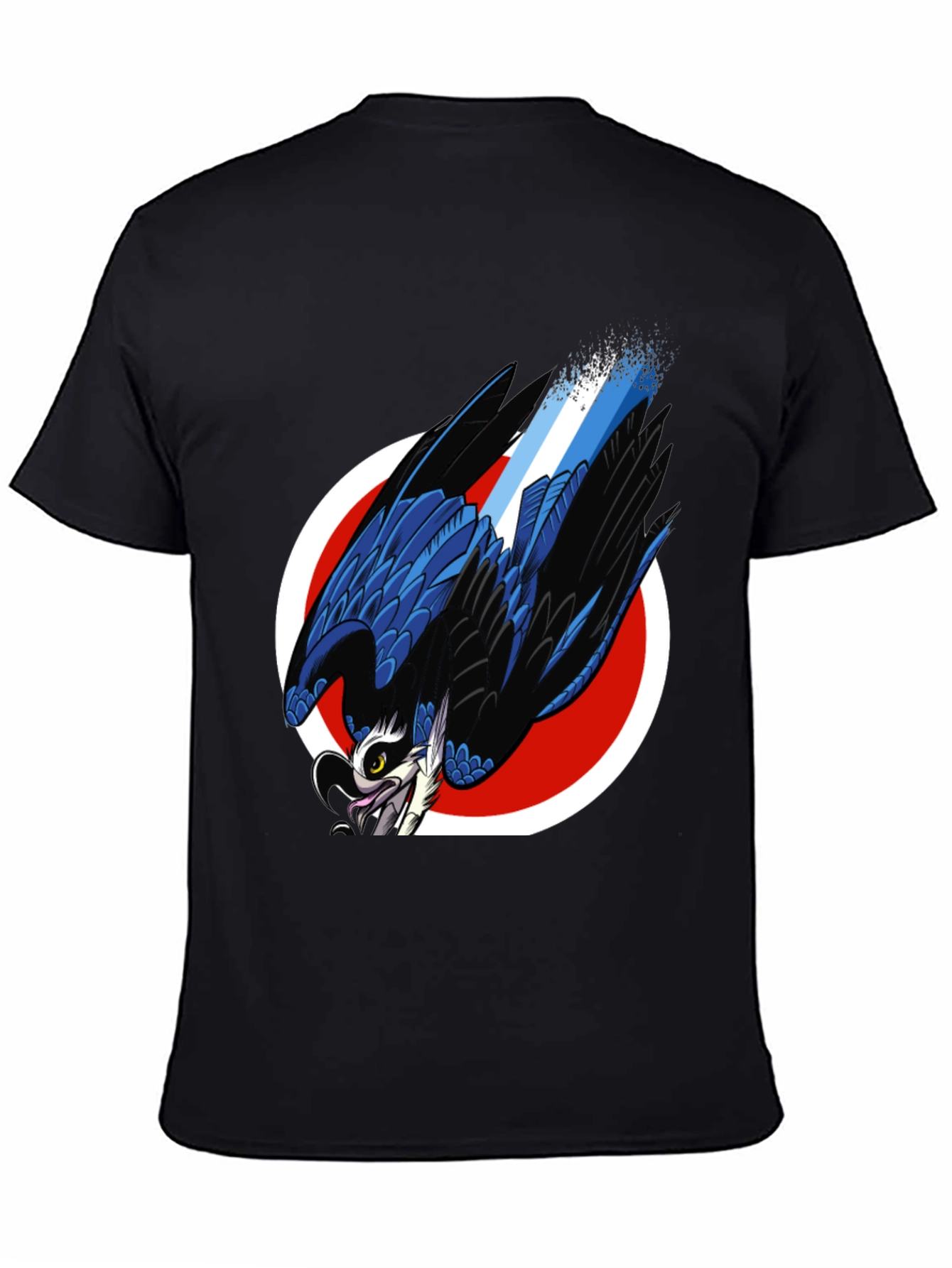 Eagle Graphic Black T-Shirt - Modern Style