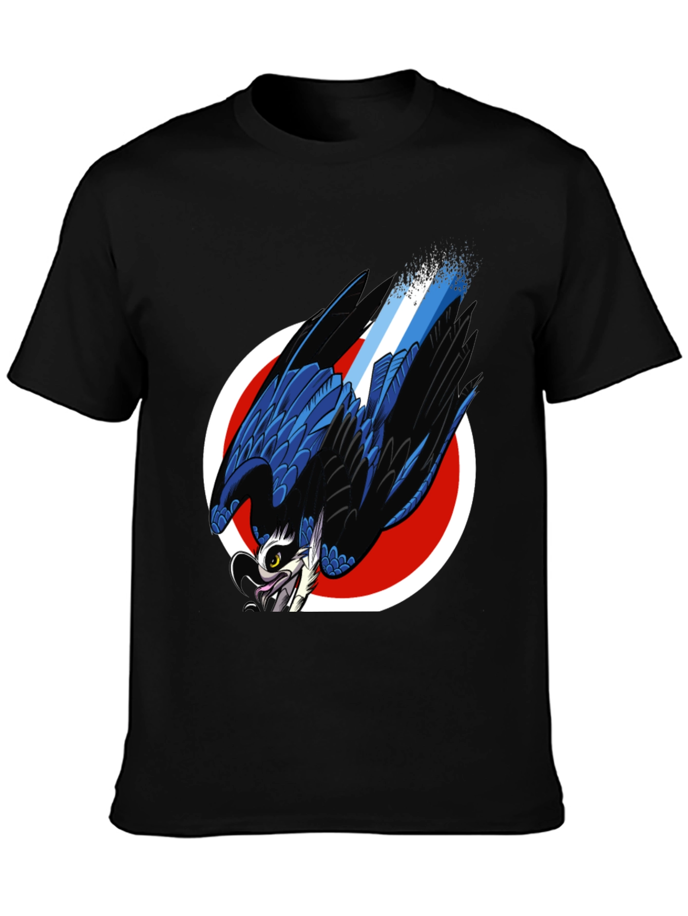 Eagle Graphic Black T-Shirt - Modern Style