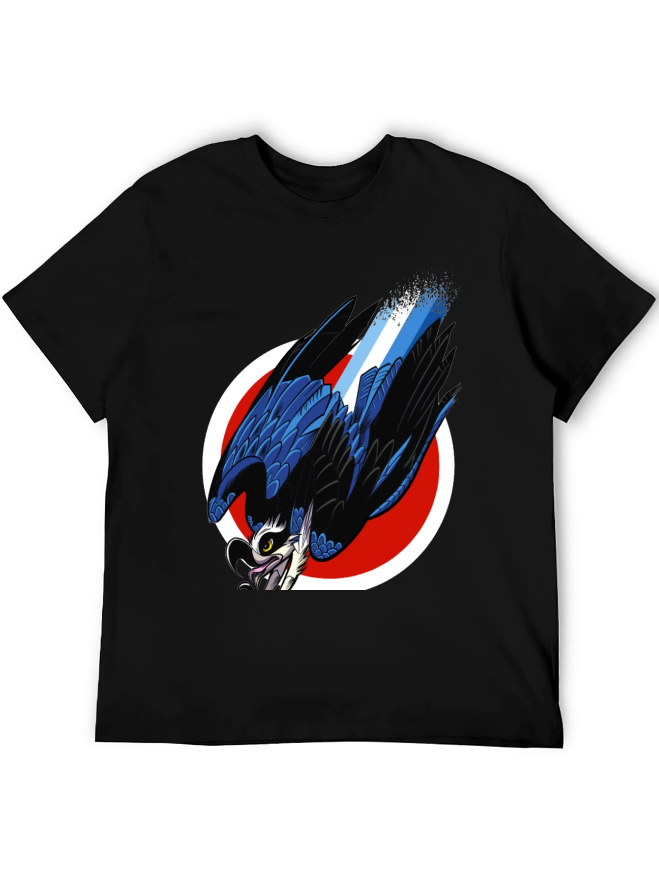 Eagle Graphic Black T-Shirt - Modern Style