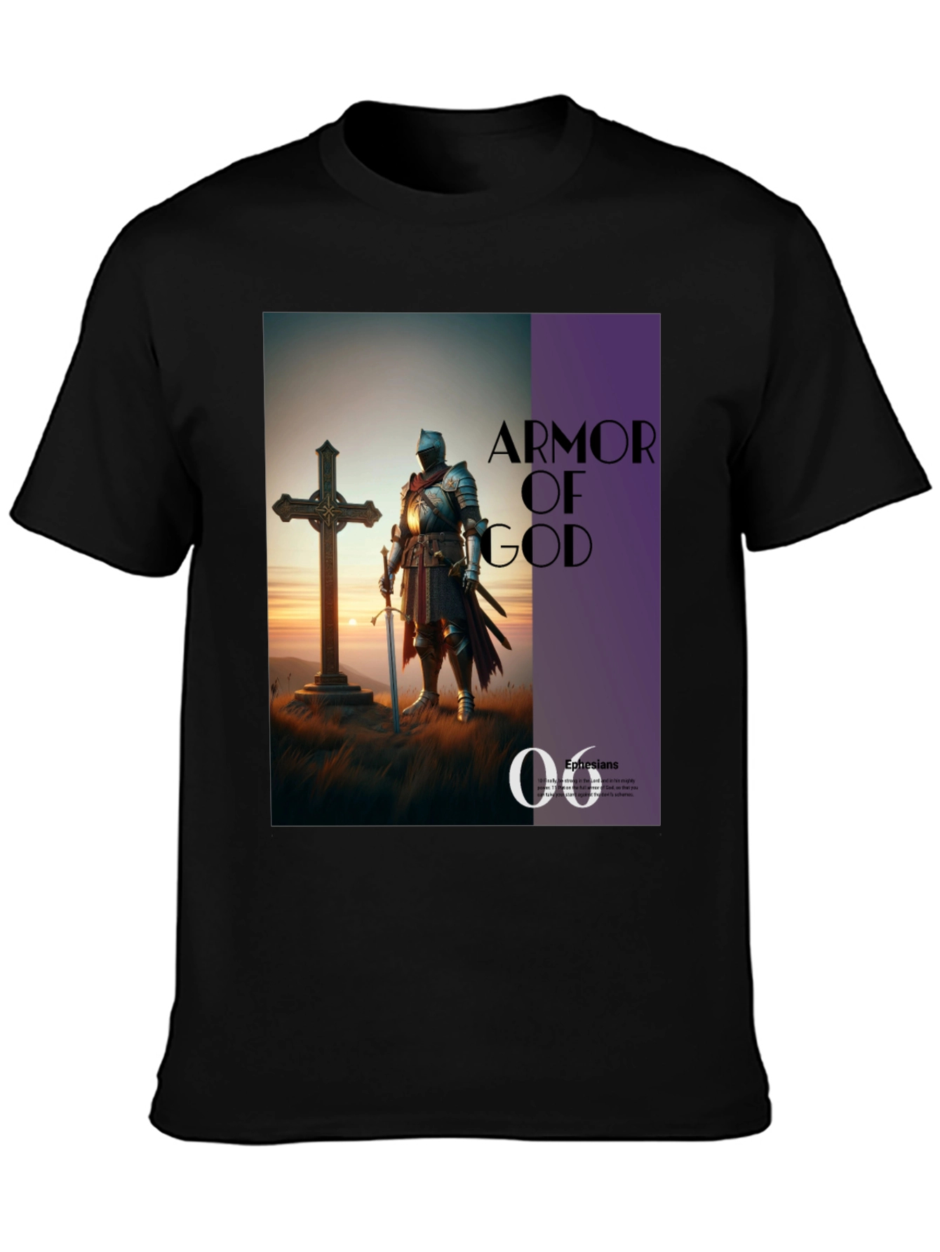 Armor of God T-Shirt - Ephesians 6:11