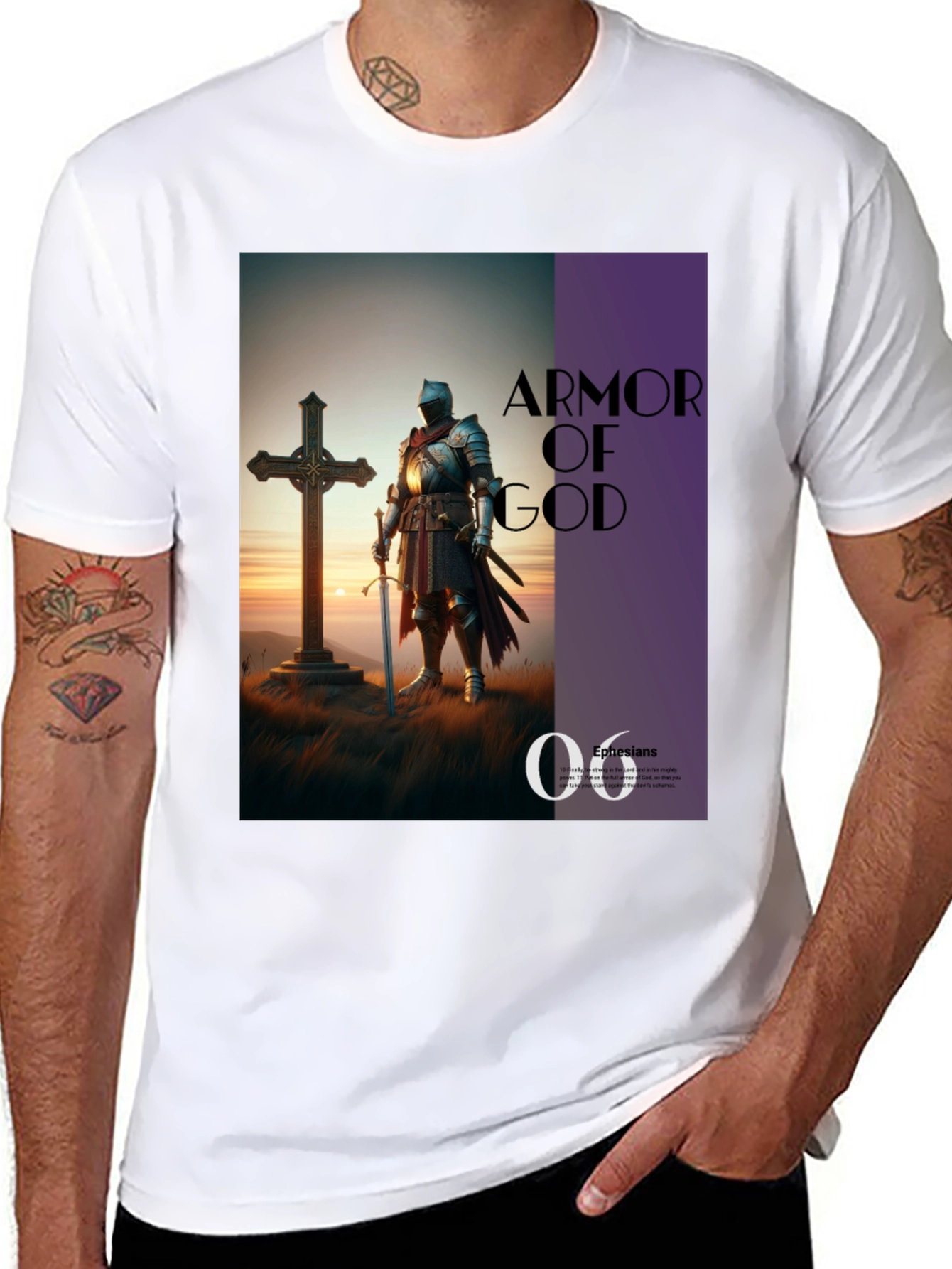 Armor of God T-Shirt - Ephesians 6:11