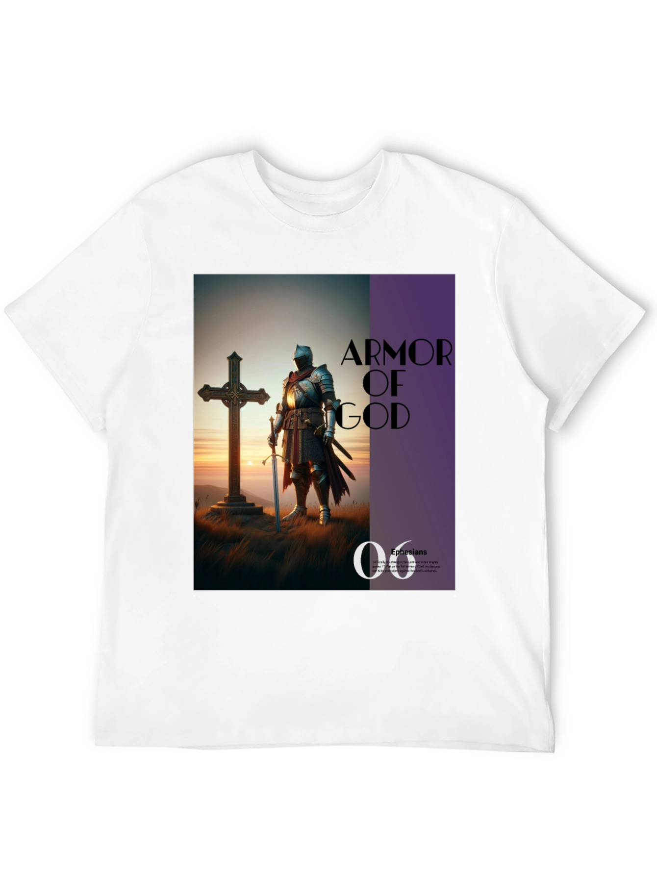 Armor of God T-Shirt - Ephesians 6:11