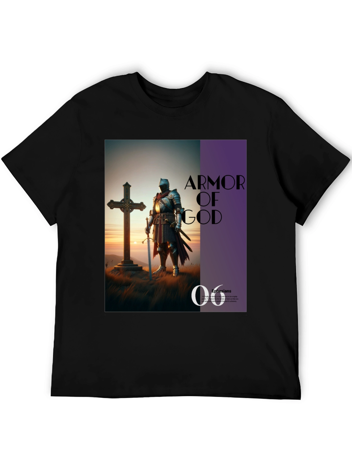 Armor of God T-Shirt - Ephesians 6:11