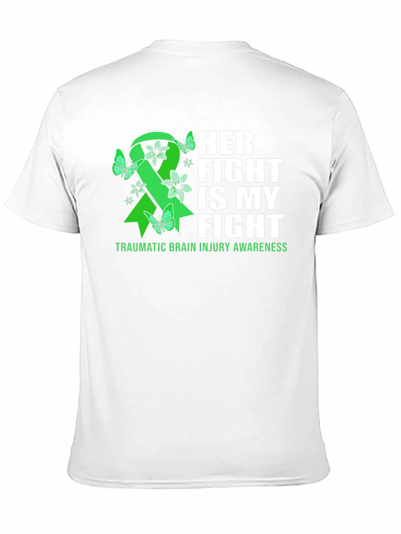 Her Fight Is My Fight TBI Awareness T-Shirt