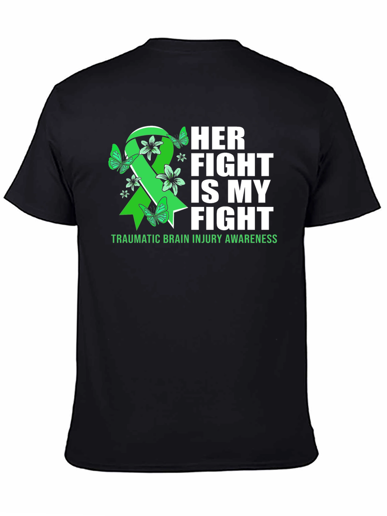 Her Fight Is My Fight TBI Awareness T-Shirt