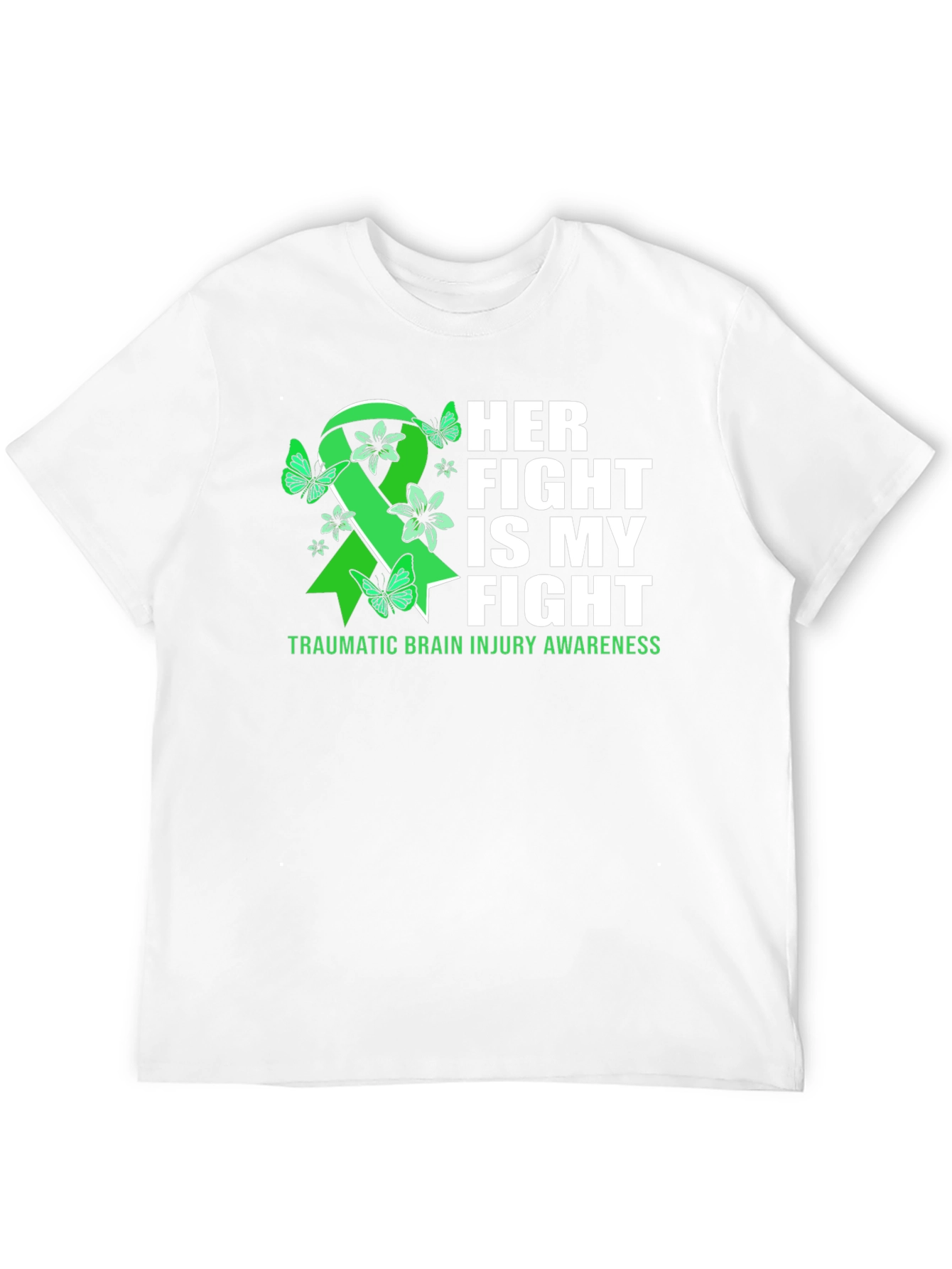 Her Fight Is My Fight TBI Awareness T-Shirt