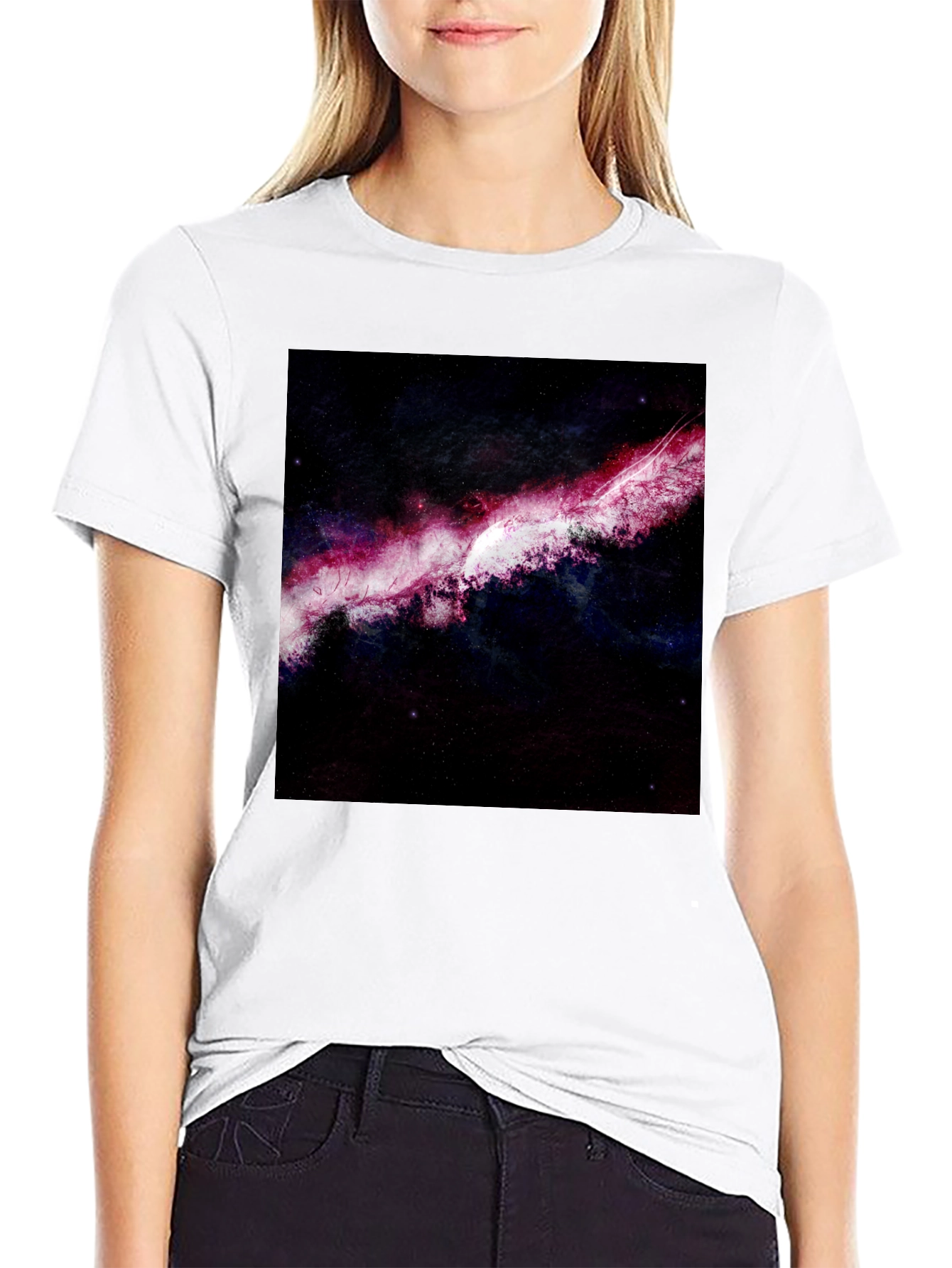 Nebula Galaxy T-Shirt - Cosmic Graphic Tee