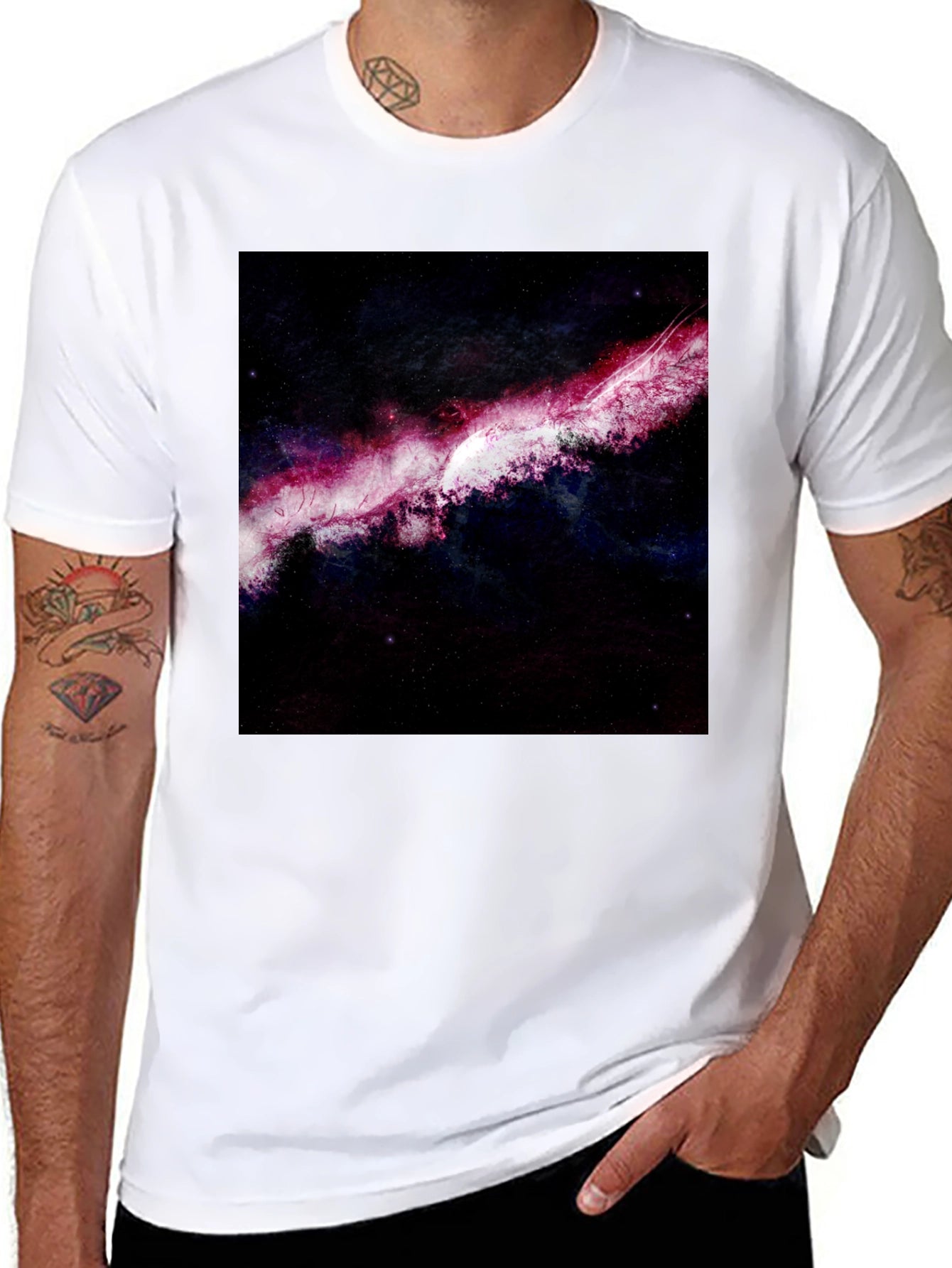 Nebula Galaxy T-Shirt - Cosmic Graphic Tee