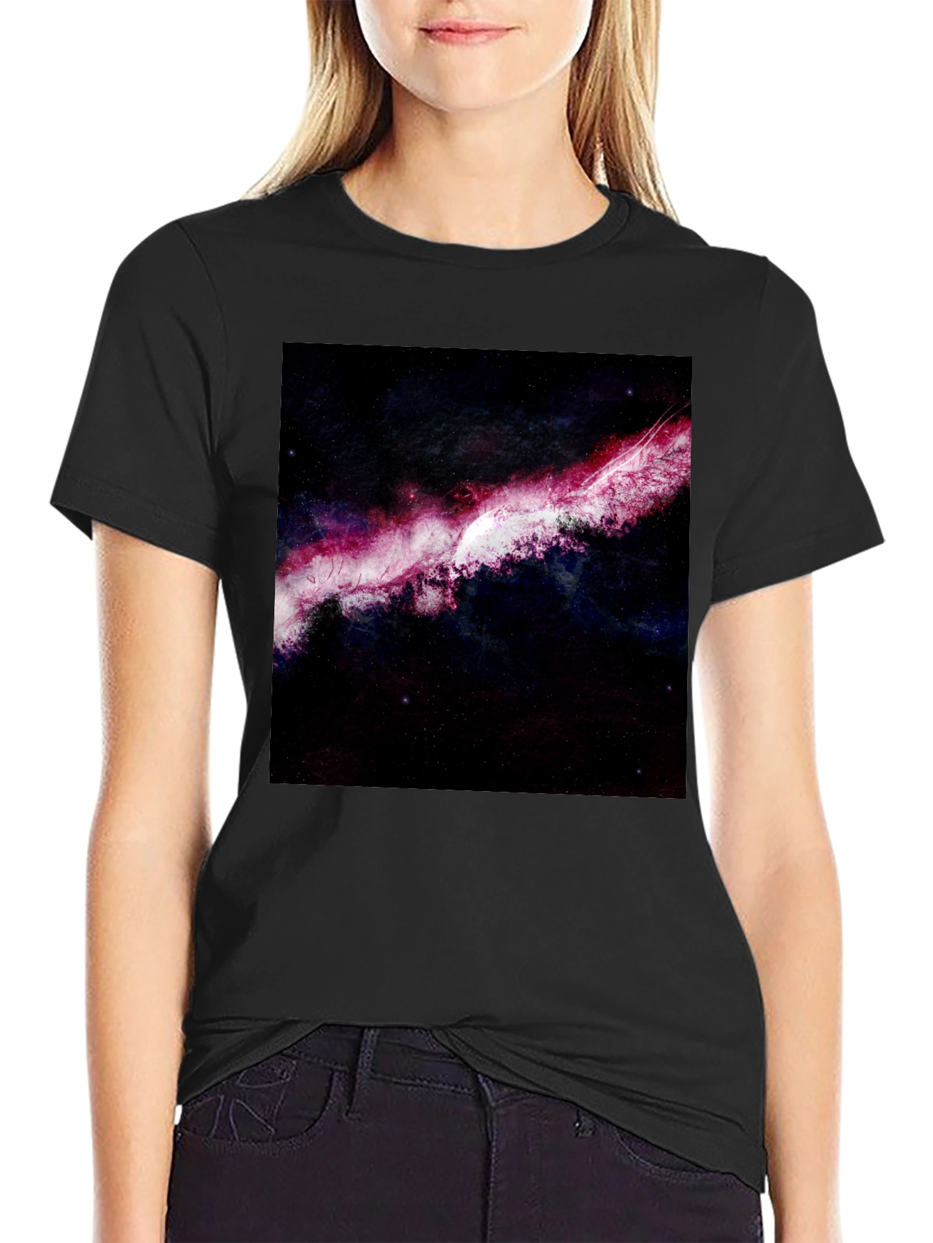 Nebula Galaxy T-Shirt - Cosmic Graphic Tee