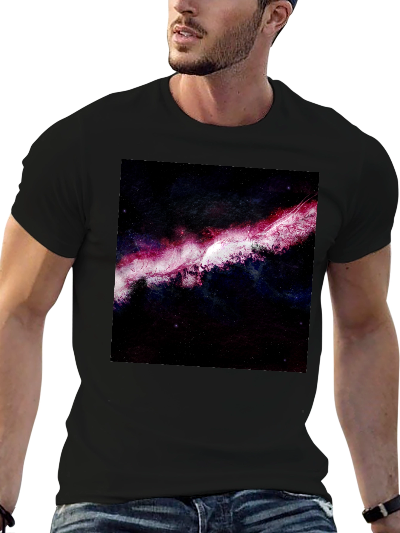 Nebula Galaxy T-Shirt - Cosmic Graphic Tee