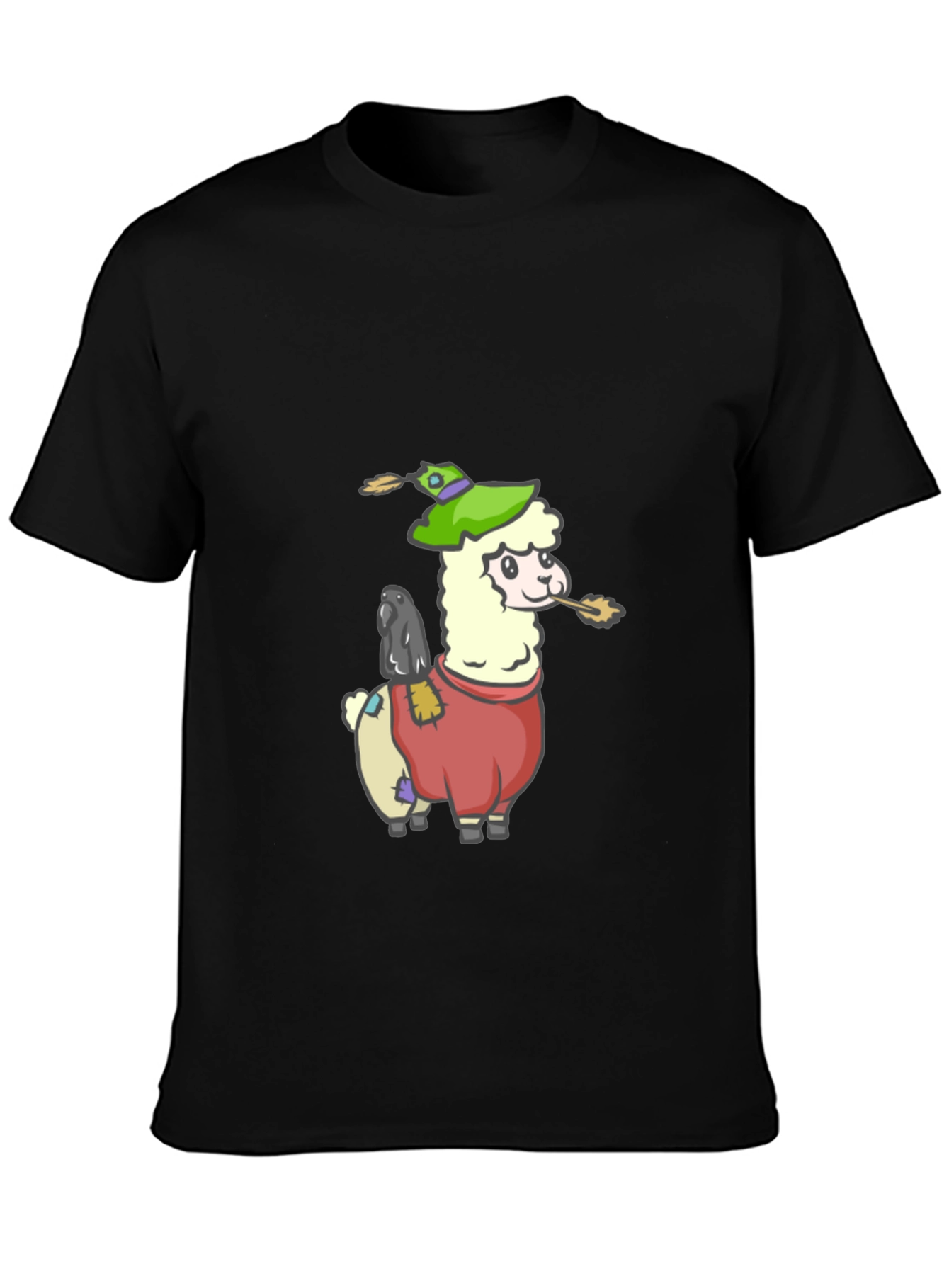 Llama Scarecrow Graphic Tee