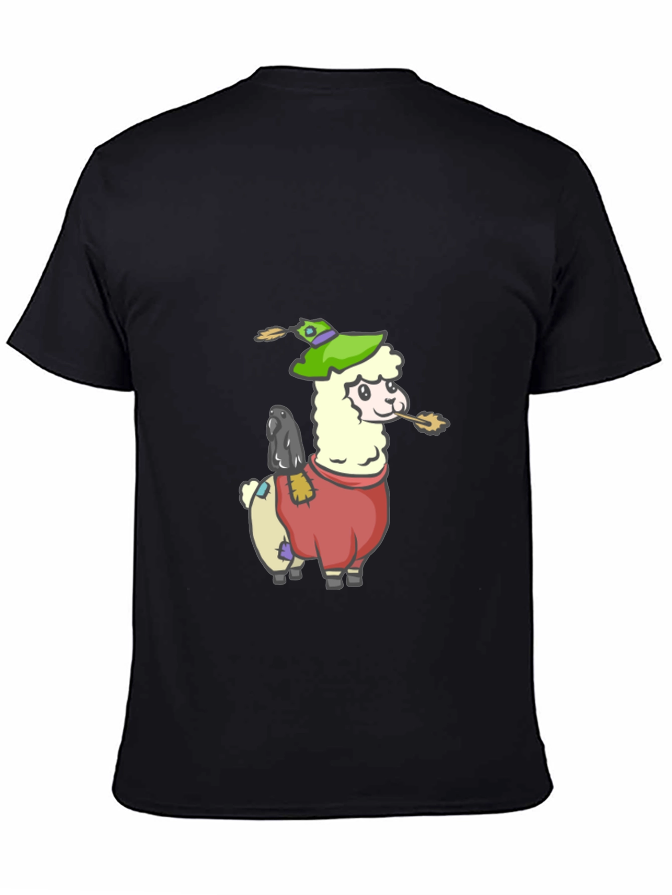 Llama Scarecrow Graphic Tee