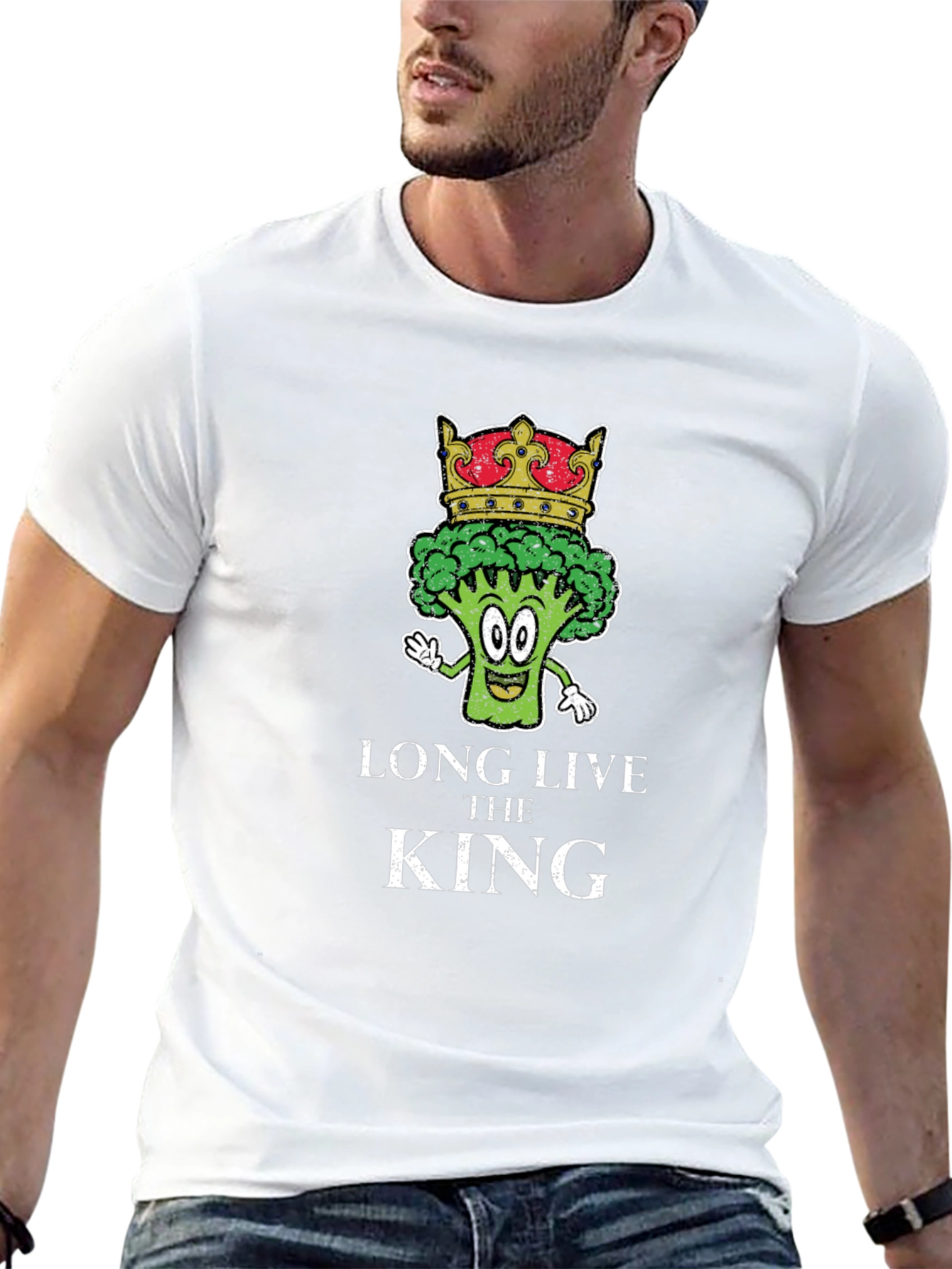 Long Live the King Broccoli T-Shirt