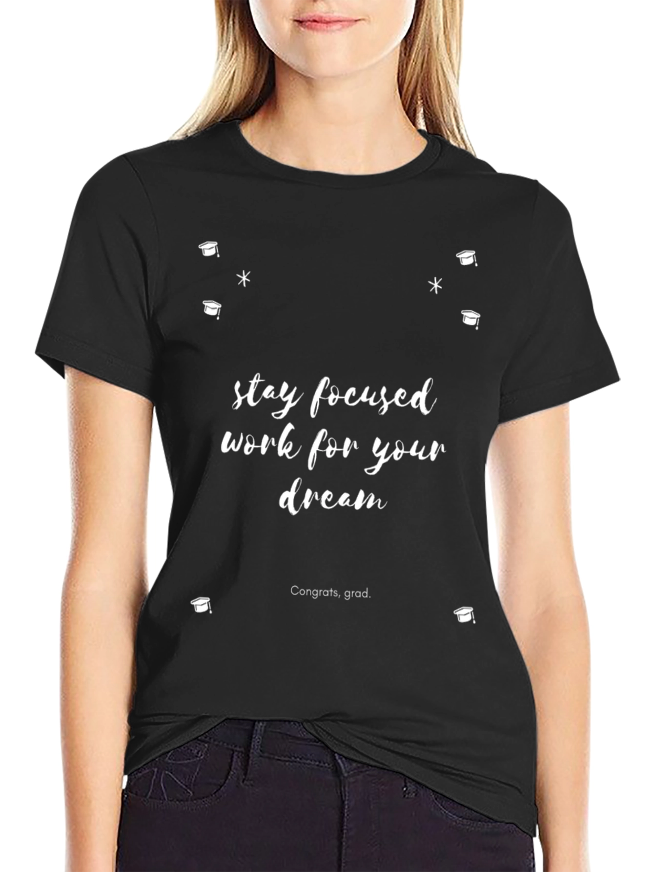 Stay Focused Graduation T-Shirt