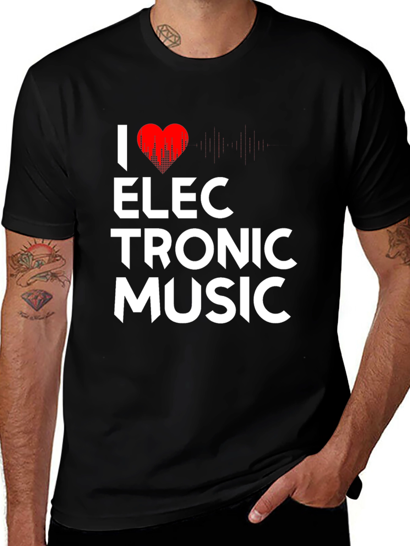 I Love Electronic Music T-Shirt