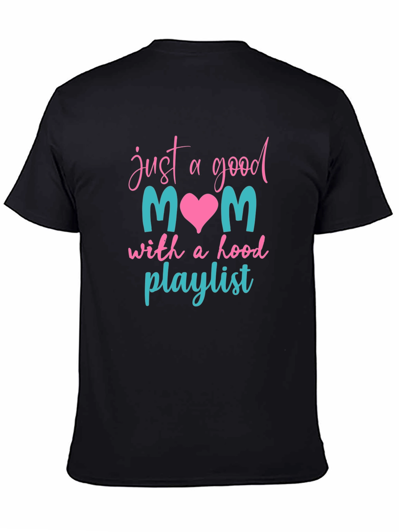 Good Mom Hood Playlist Tee