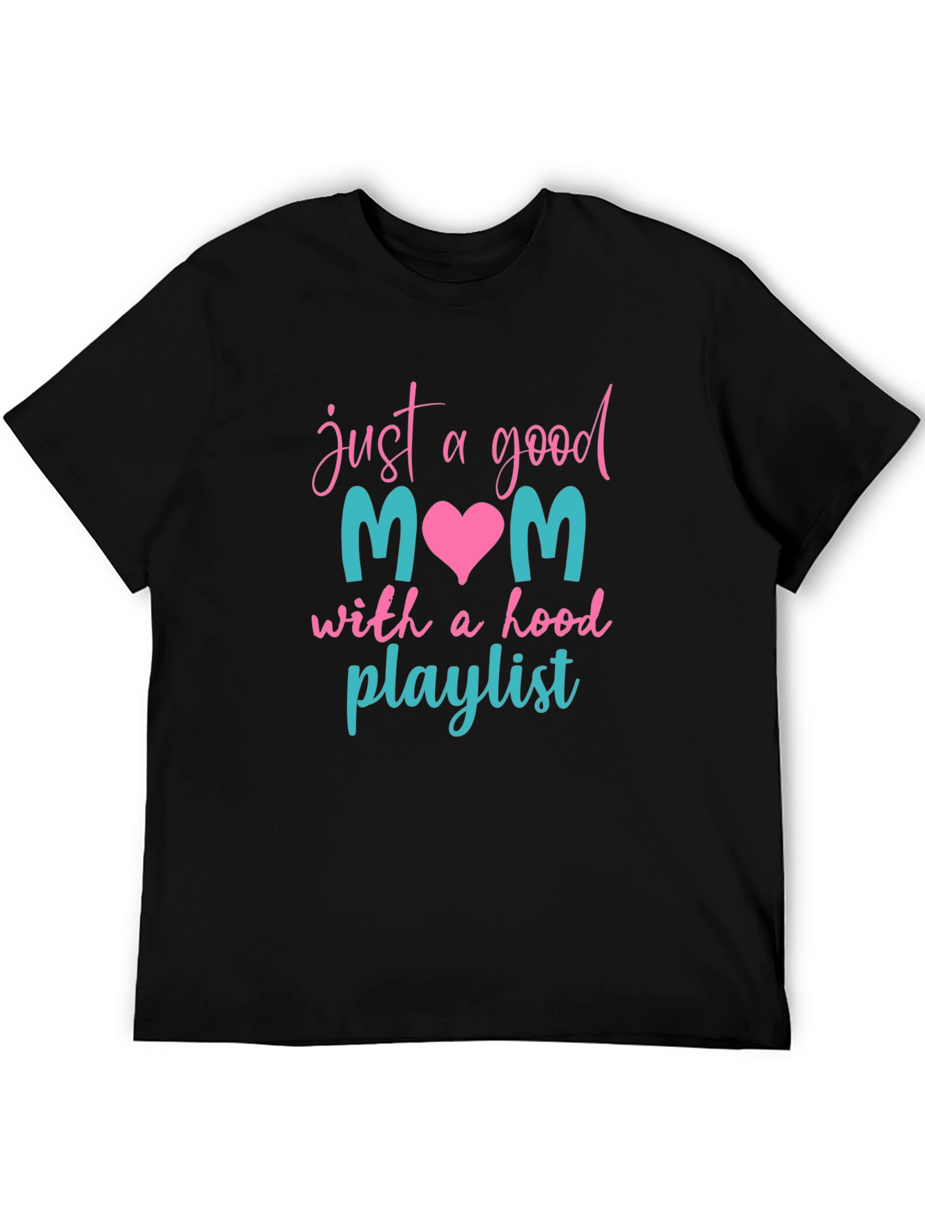Good Mom Hood Playlist Tee
