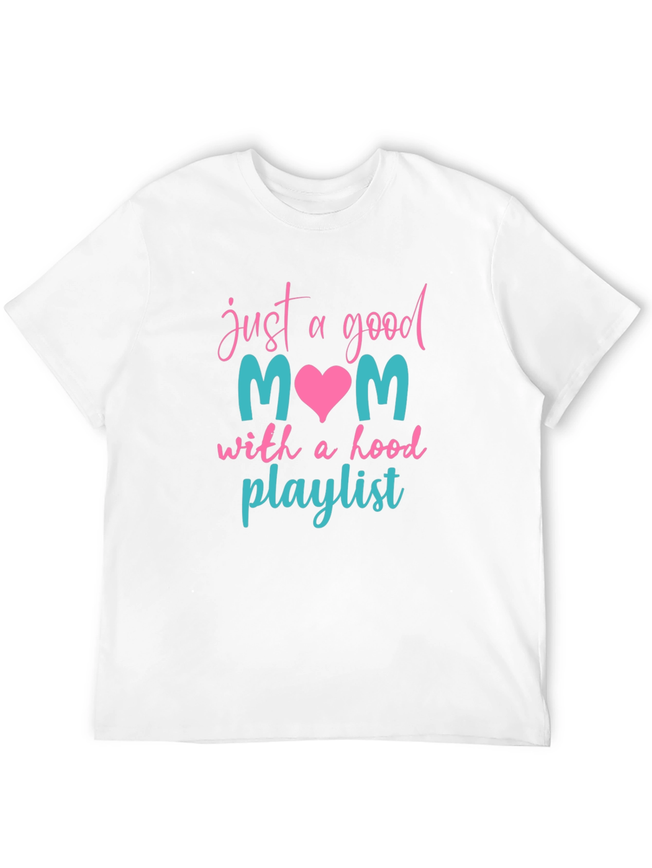Good Mom Hood Playlist Tee