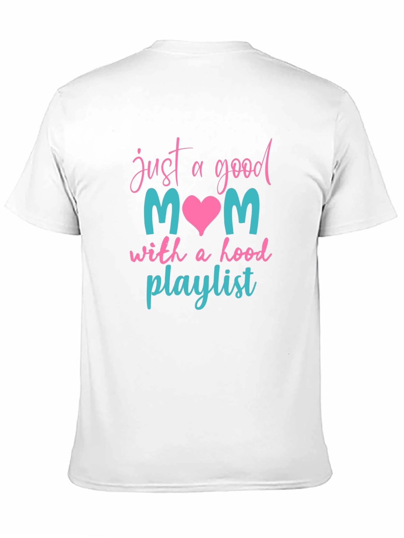 Good Mom Hood Playlist Tee
