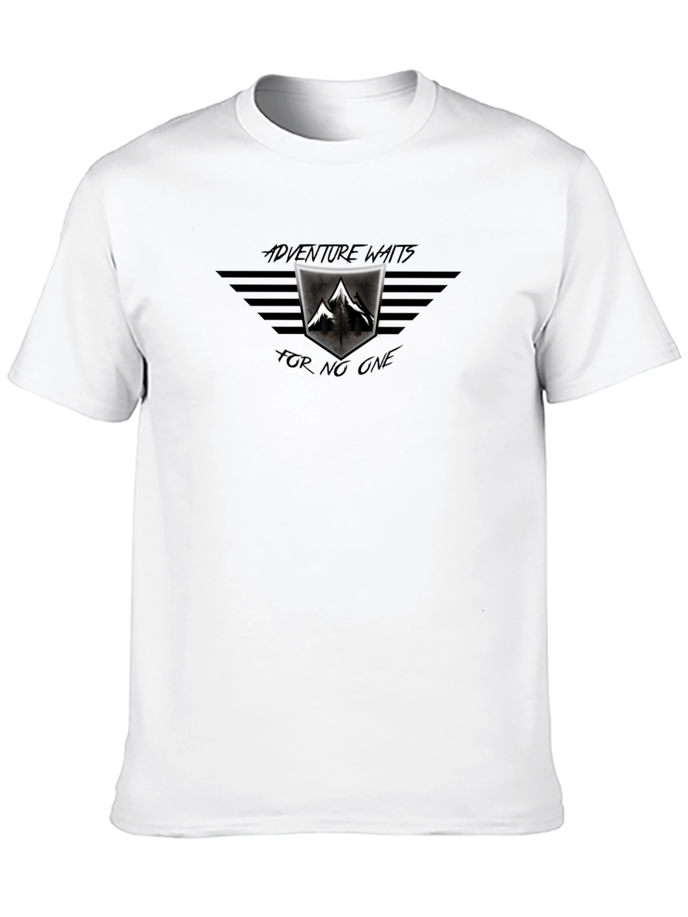 Adventure Awaits Graphic Tee - Black Mountain Design