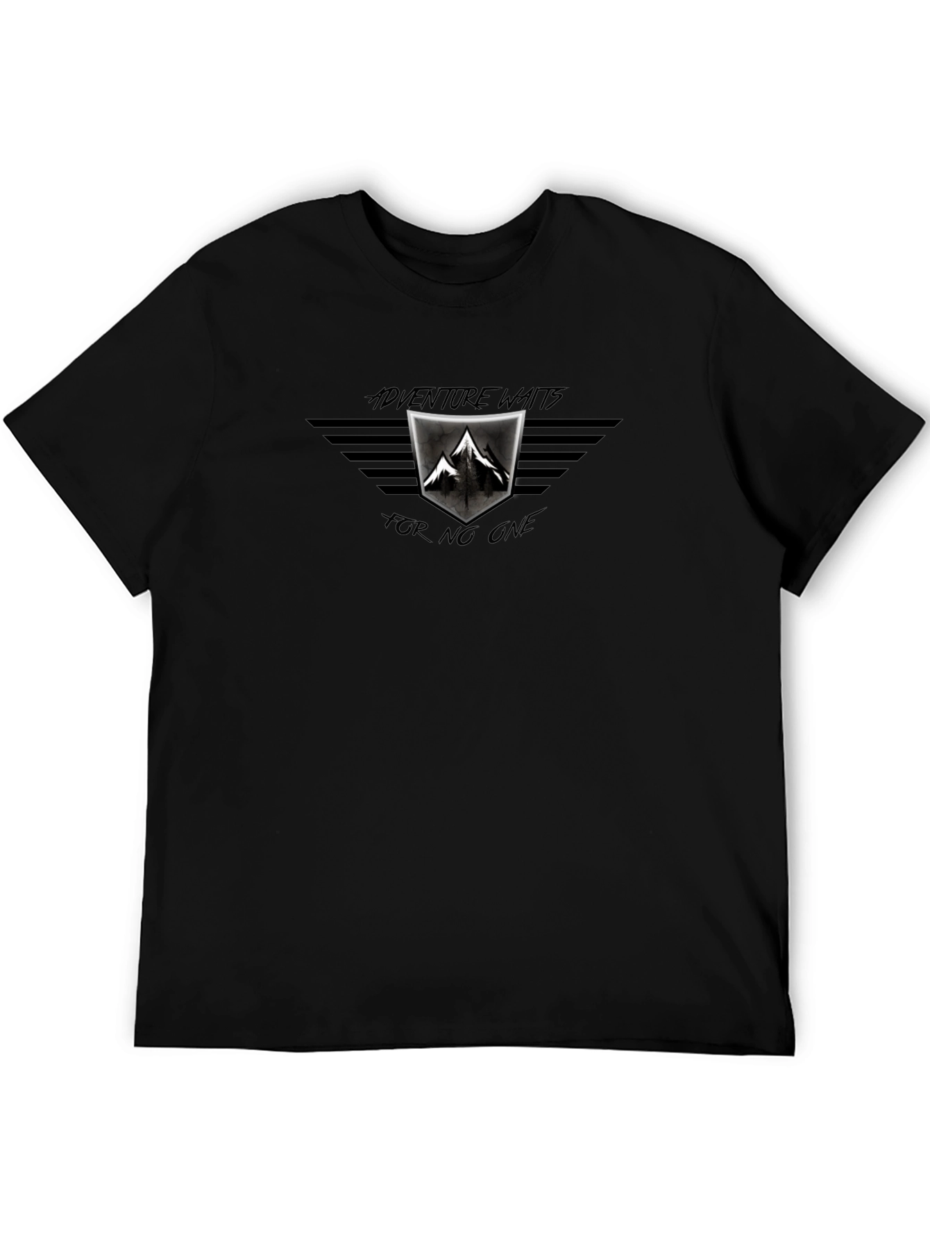 Adventure Awaits Graphic Tee - Black Mountain Design