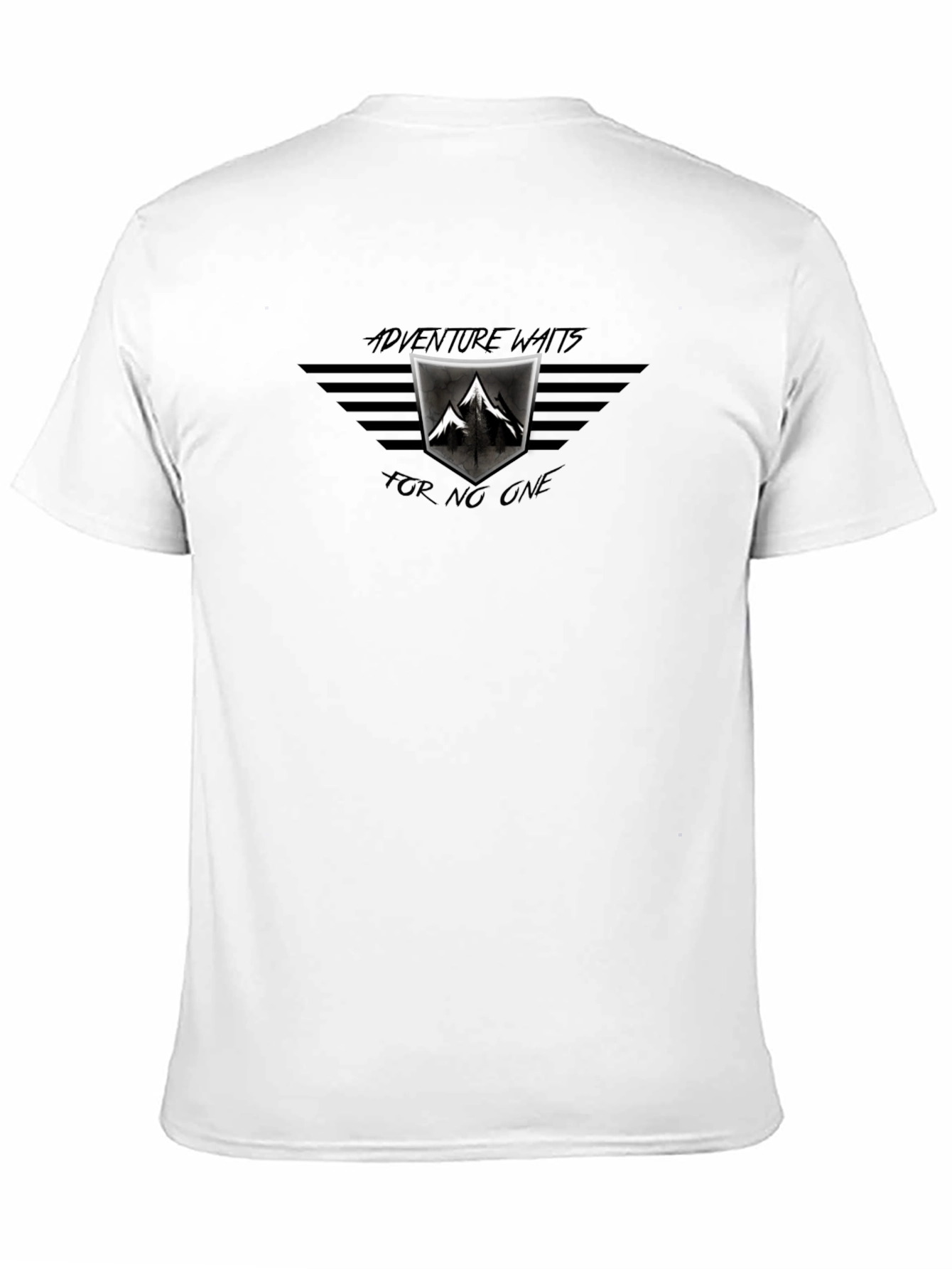 Adventure Awaits Graphic Tee - Black Mountain Design